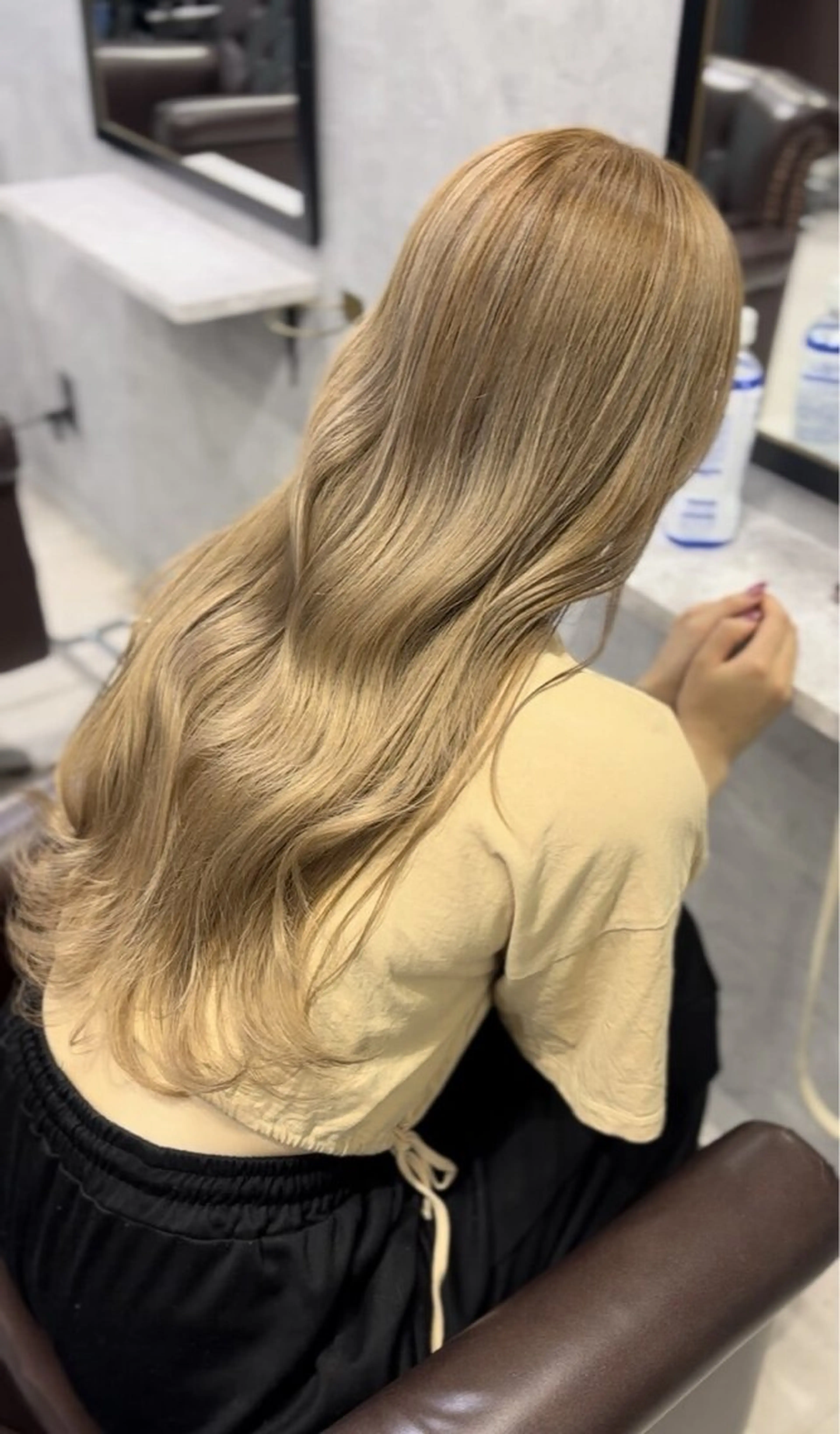 ロング カット ヘアカラー トリートメント 池袋/ダブルカラー GLADGE🩵のヘアスタイル