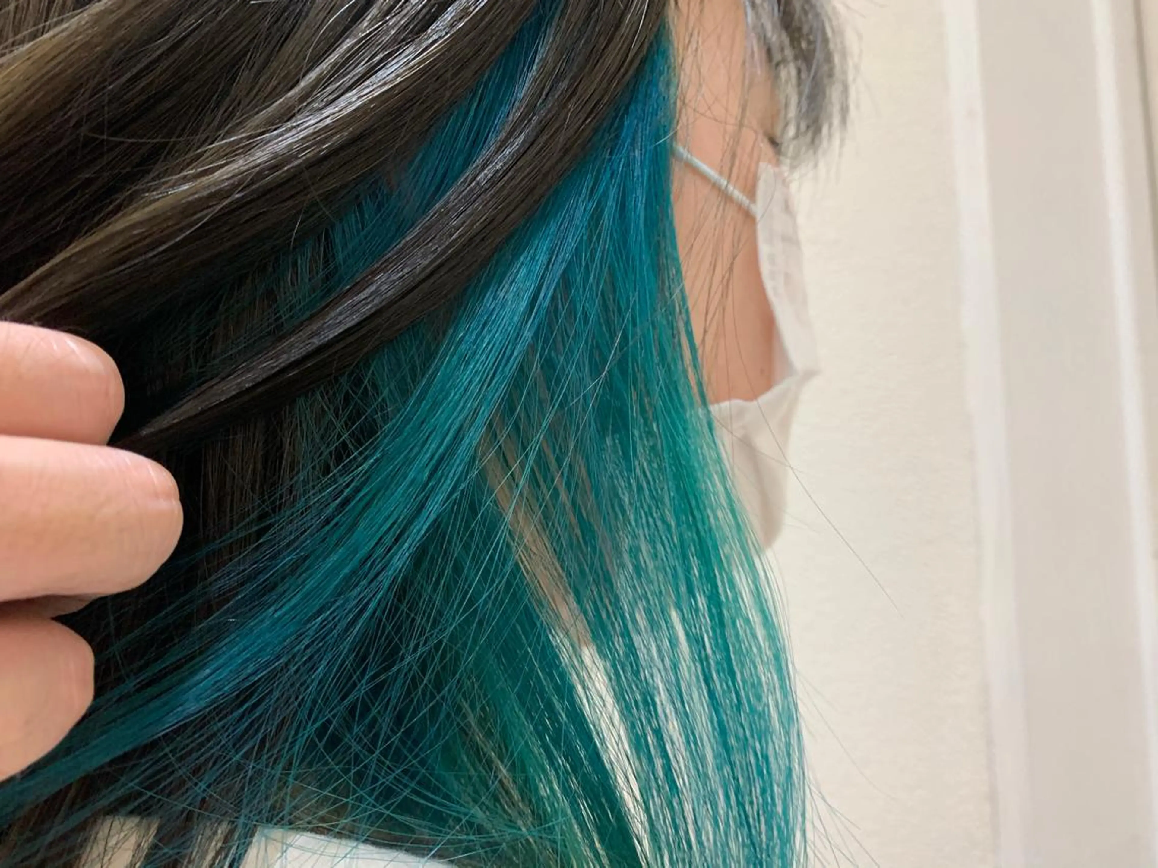 ミディアム ヘアカラー モテ髪🌈細矢 森平のヘアスタイル