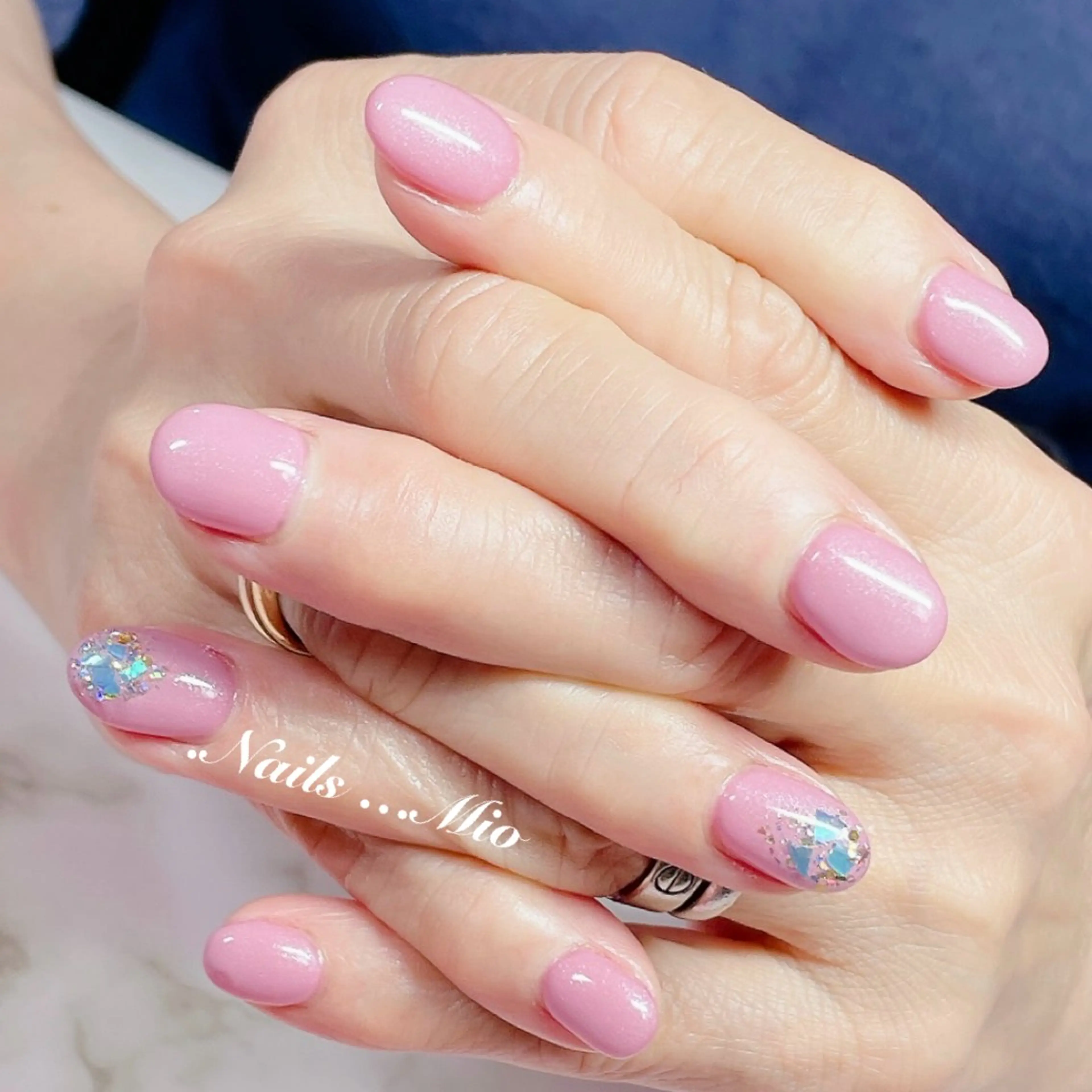 ネイル アートネイル ジェルネイル ワンカラーネイル .Nails Mio 赤羽西ネイルサロンのネイルデザイン