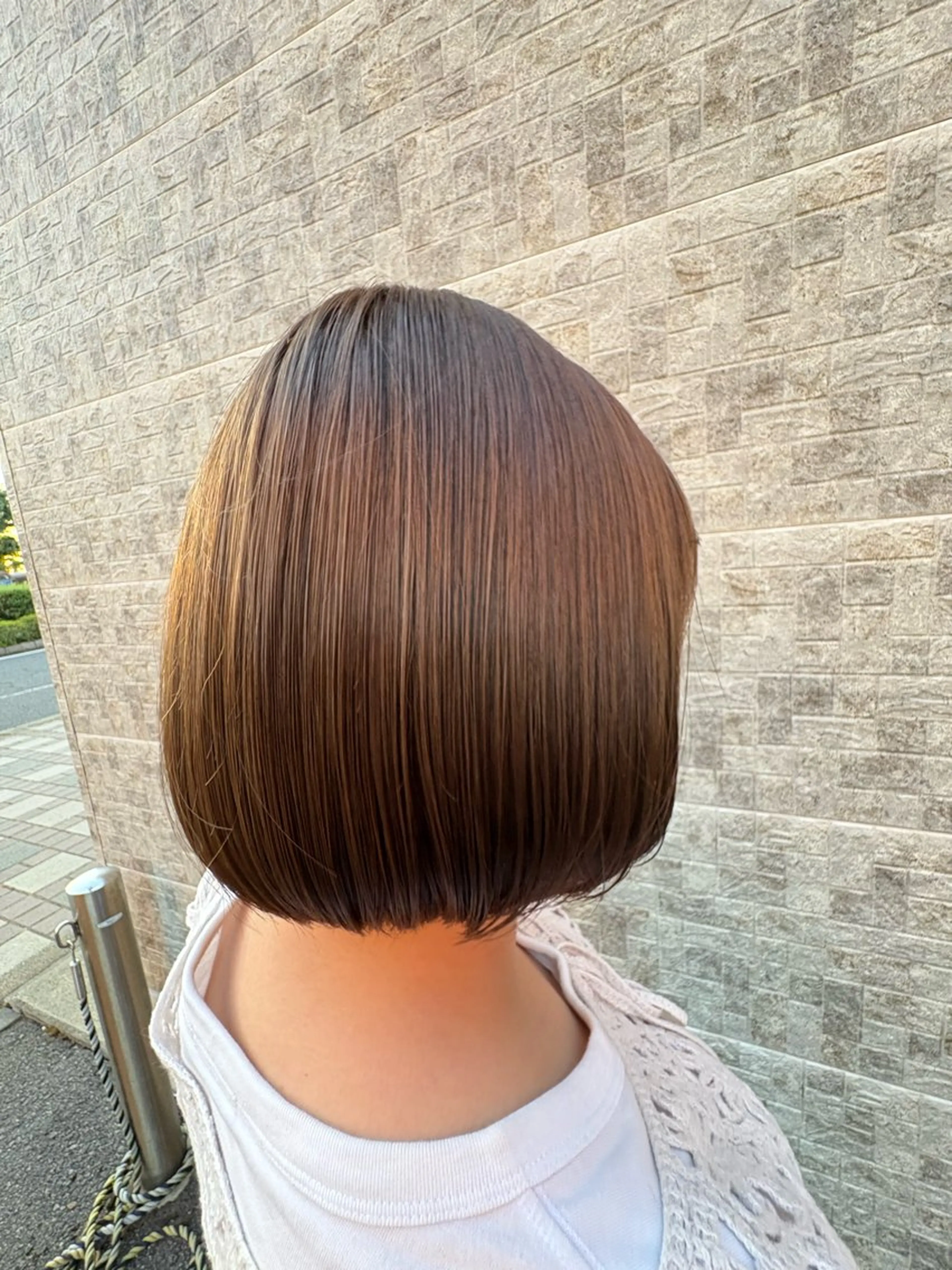カラー ベージュカラー ブリーチ ブリーチなしカラー ヘアカラー LIPPUL QOT Runaのヘアスタイル