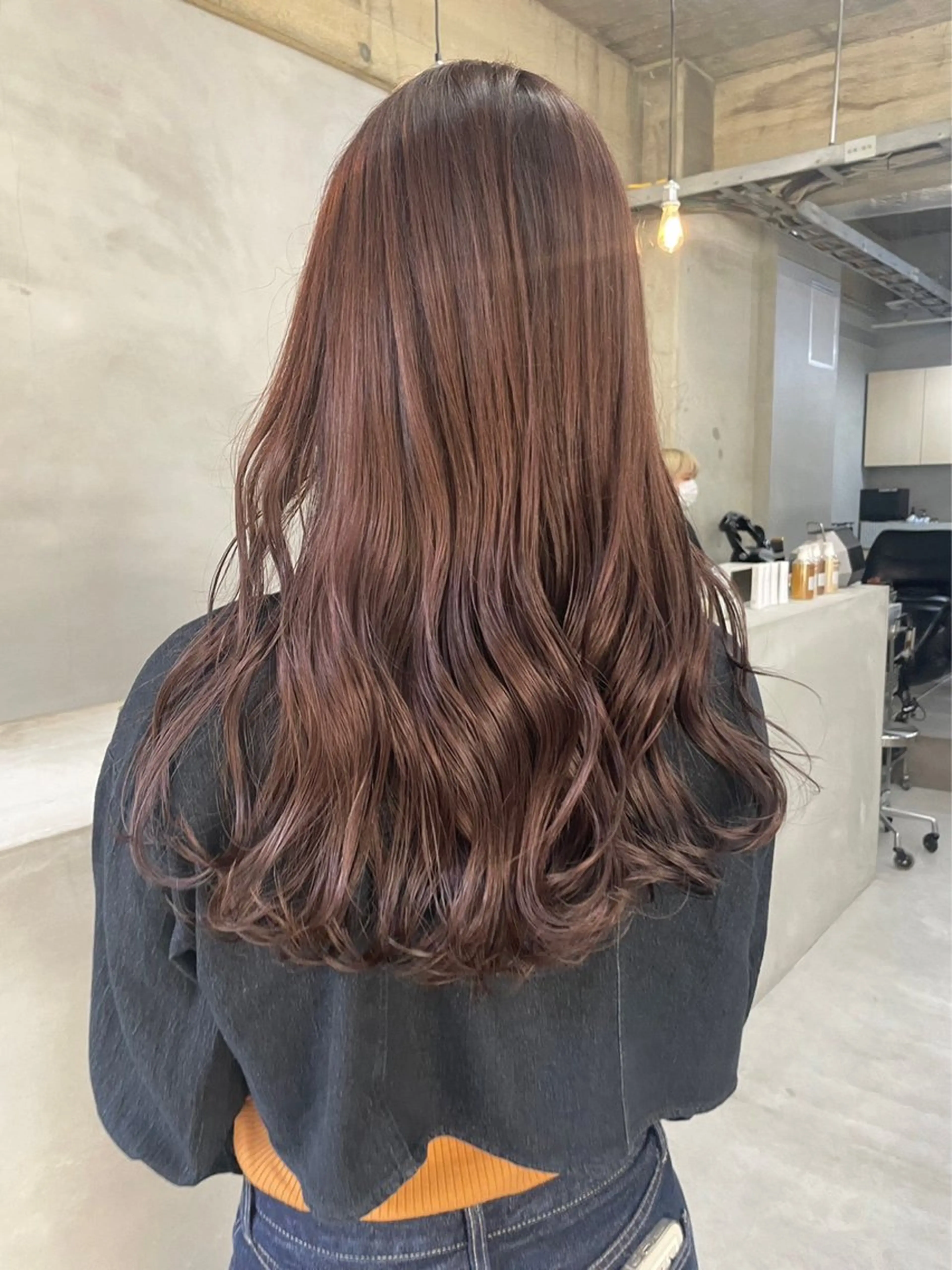 ロング カラー ハルナ /ボブカットモデルのヘアスタイル