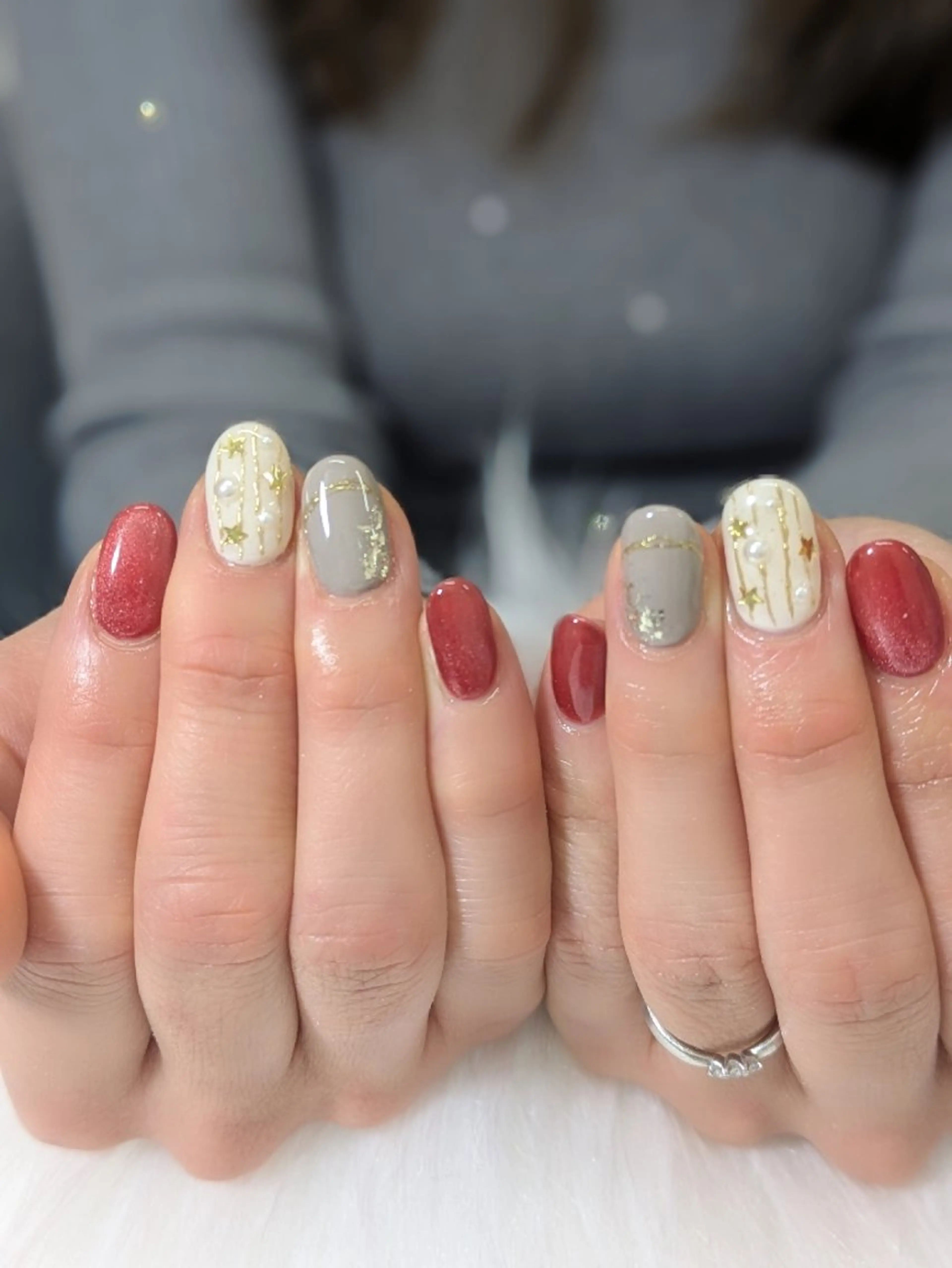 ネイル アートネイル ミラーネイル ハンドネイル hair&nail gumi所属・hair&nail gumiのネイルデザイン