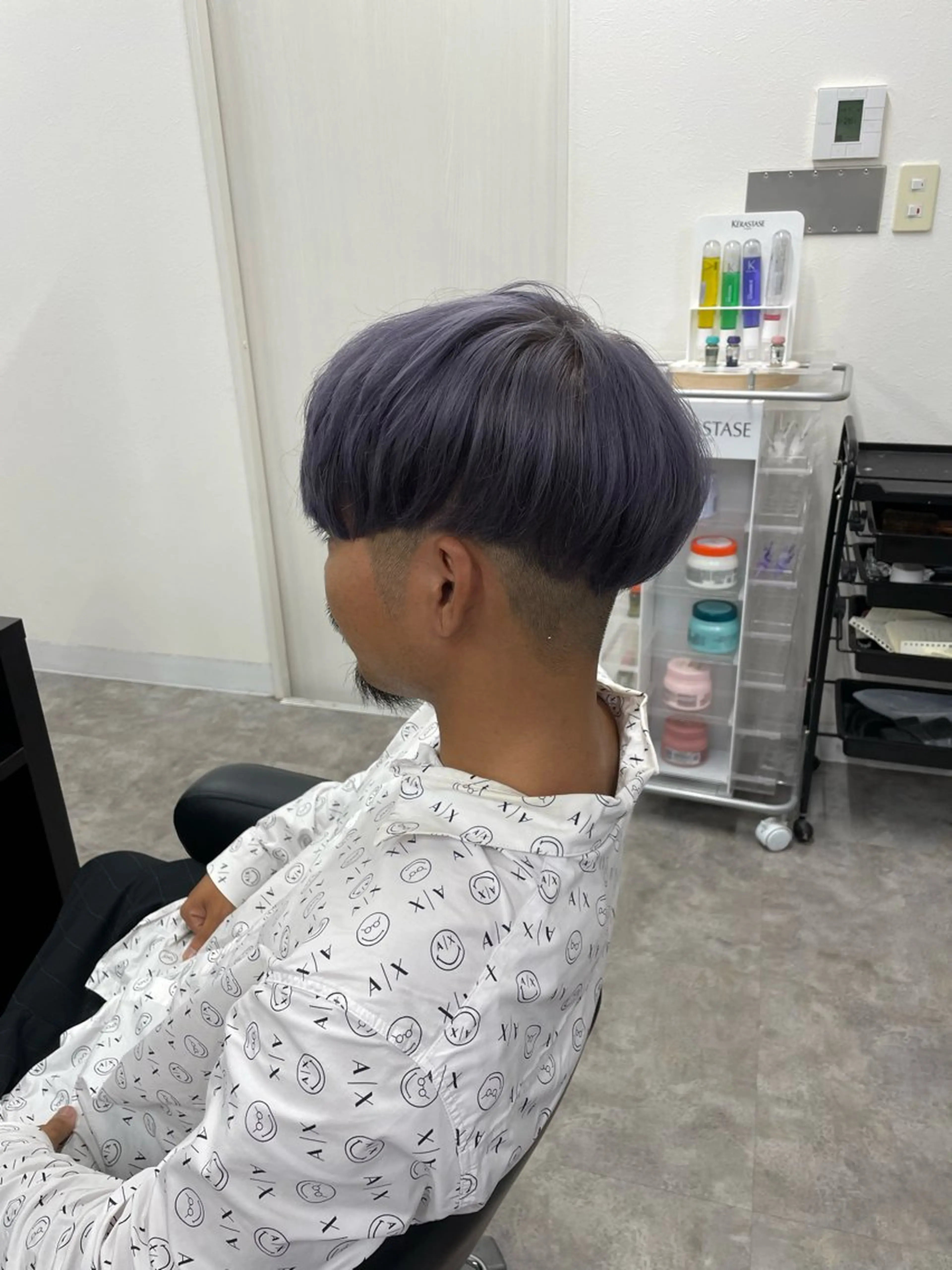 ショート カラー ブリーチ パープルカラー シルバー LOBY浦添店所属・LOBY浦添店 NABEのその他イメージ