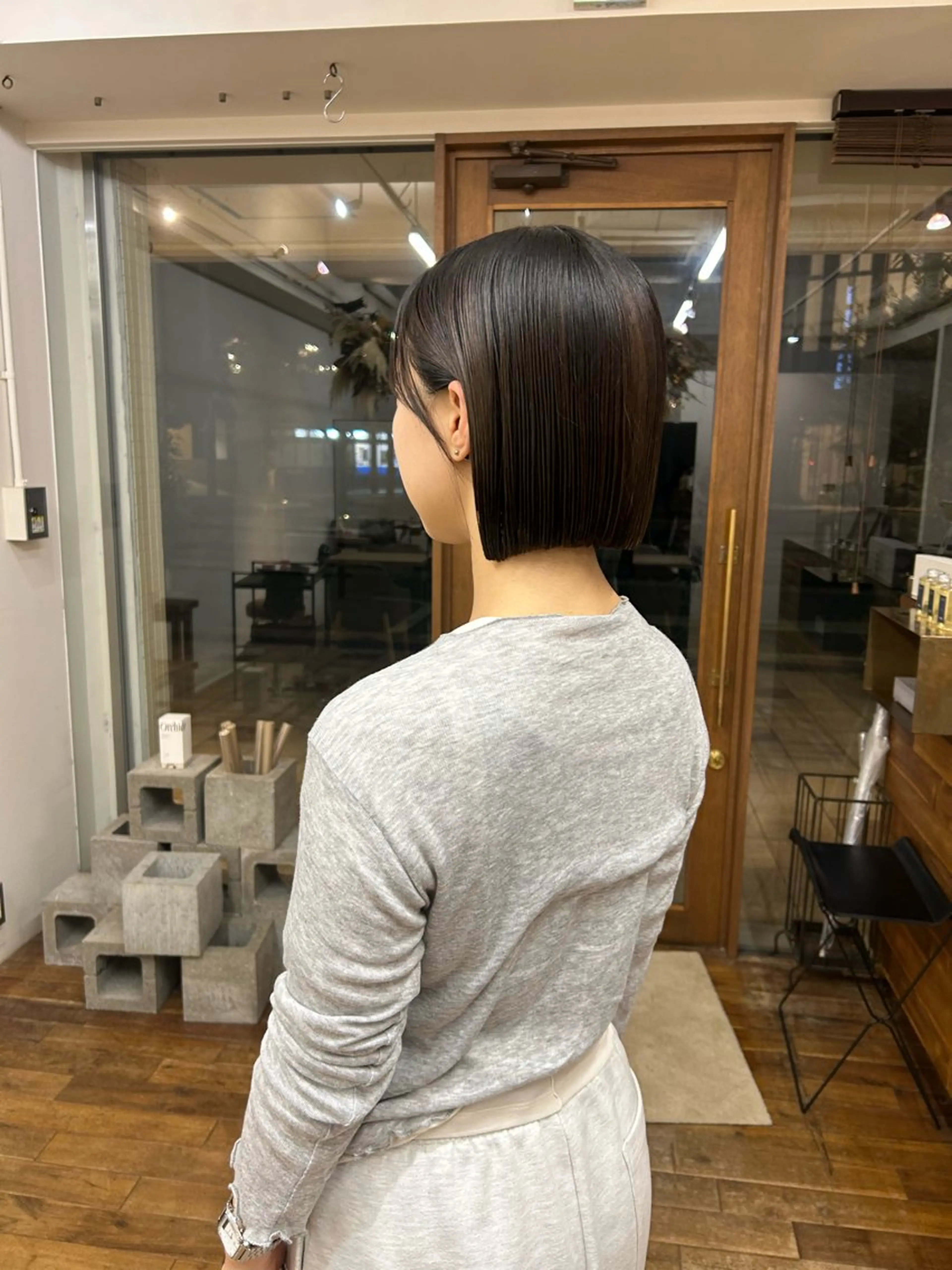 ミディアム カット ヘアカラー siro所属・siro meruのヘアスタイル