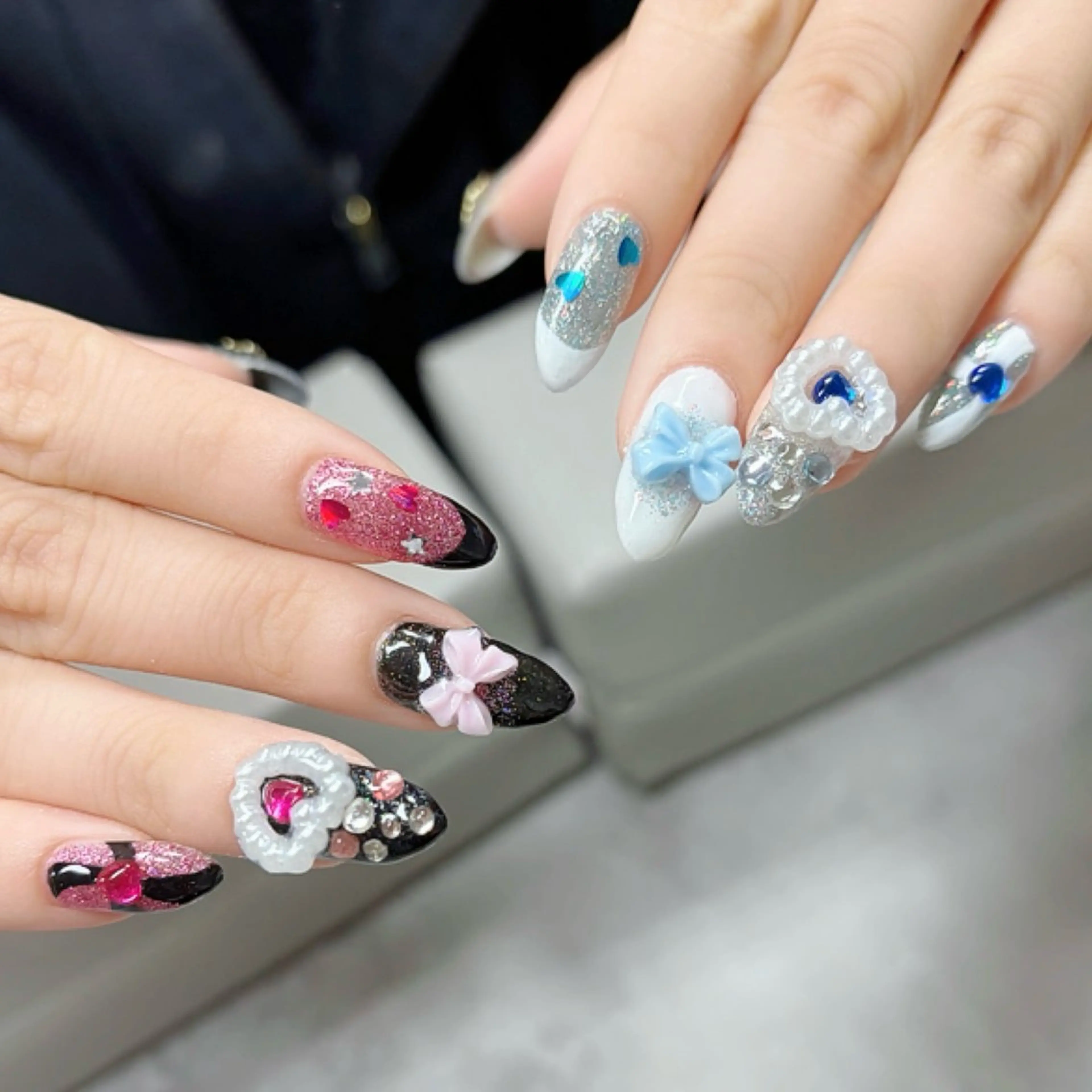 【オフなし】長さ出し10本➕持ち込みデザイン🥀の写真