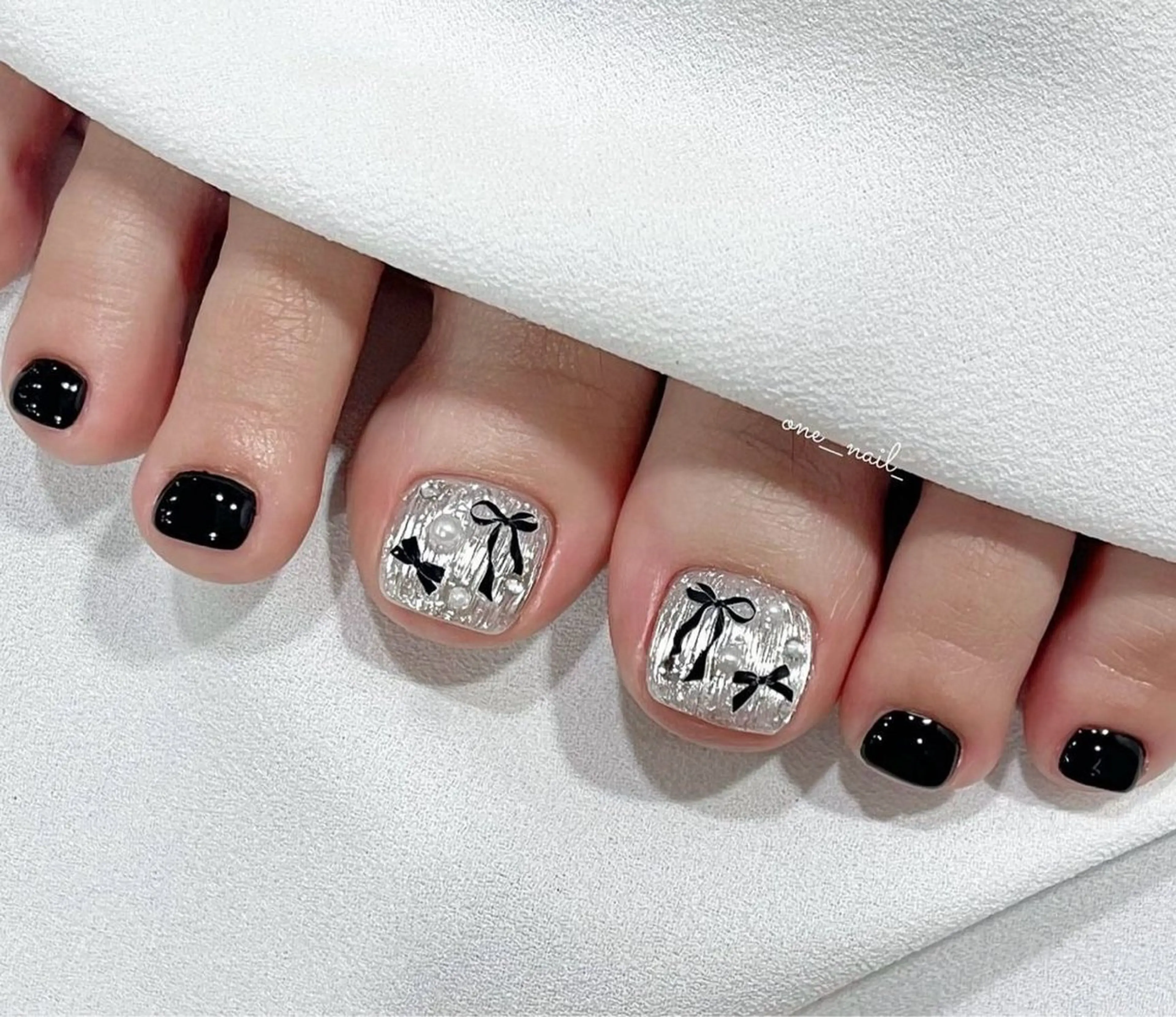 ネイル チークネイル 桜ネイル フットネイル フレンチネイル ジェルネイル フットネイル LILY NAILのネイルデザイン