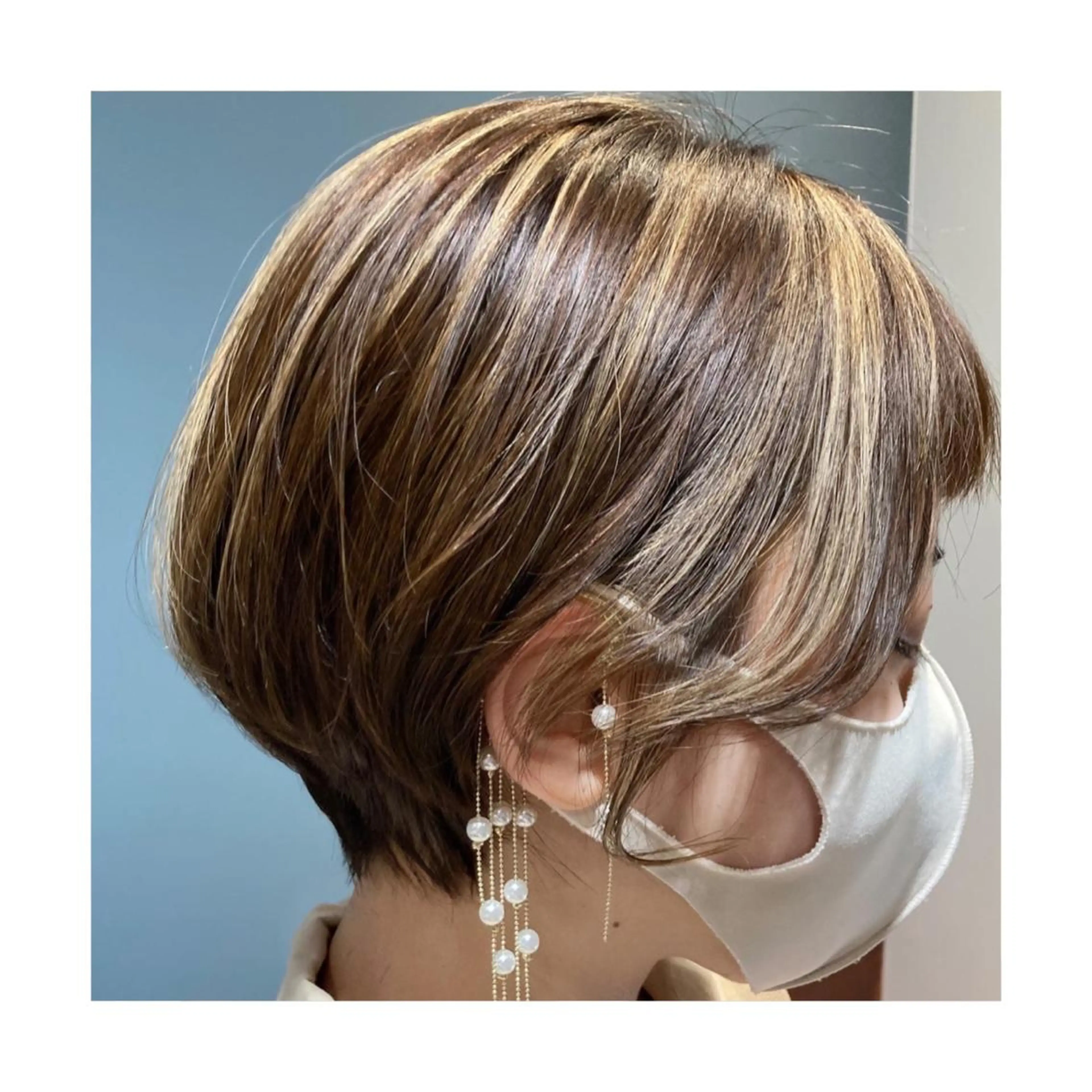 ショート カラー レイヤーカット ♥kanaのヘアスタイル