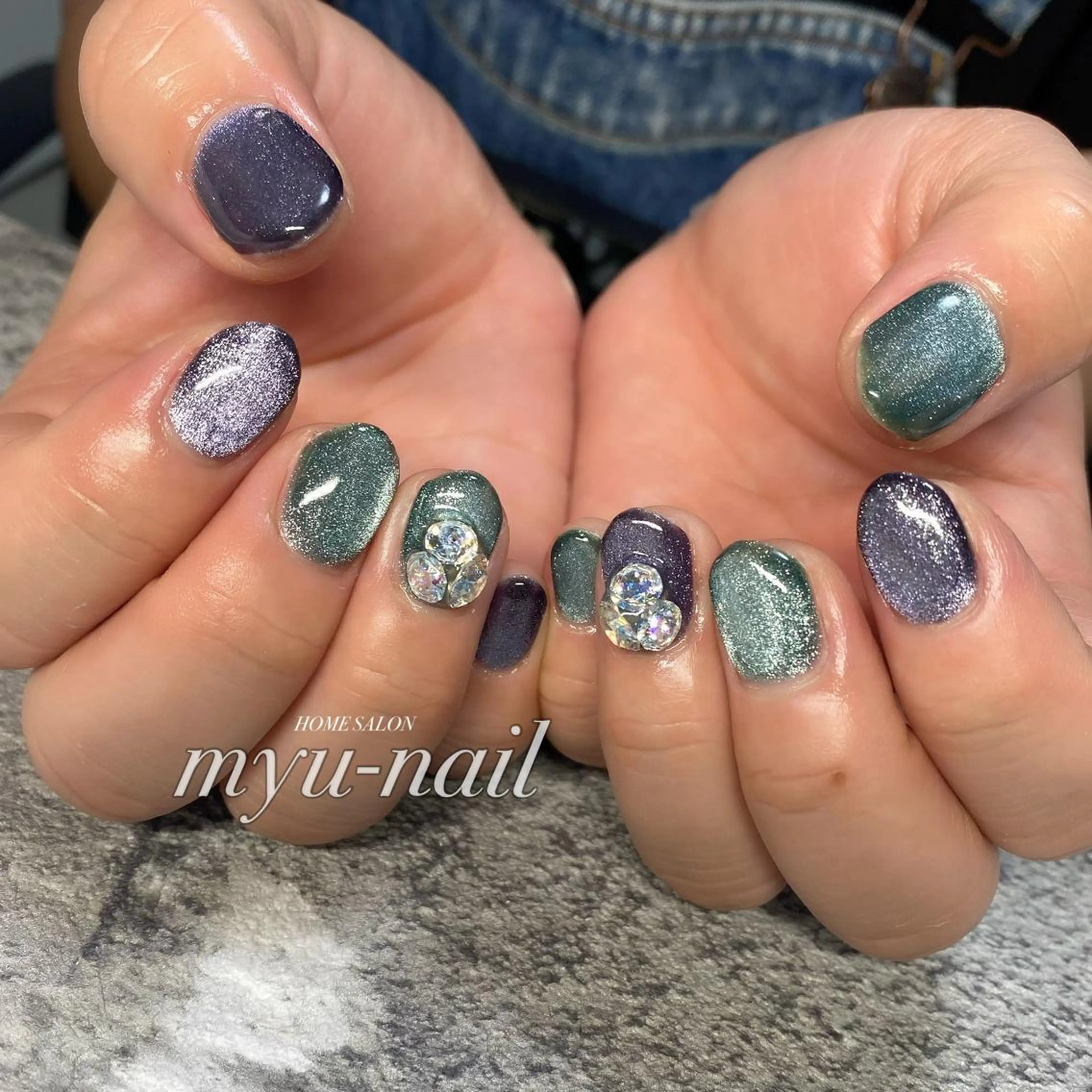 ネイル ホームサロン myu-nailのネイルデザイン