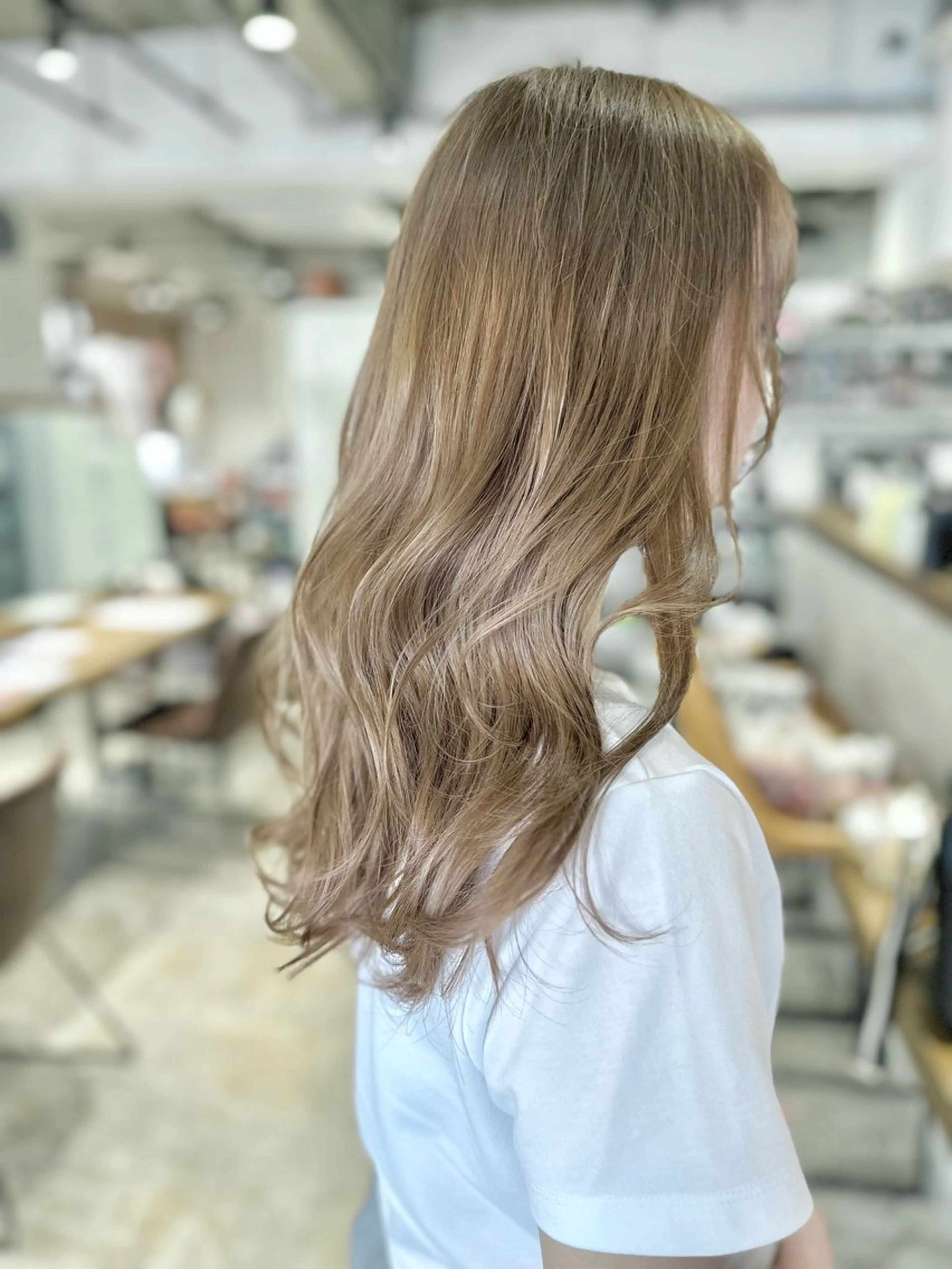 ロング カット ヘアカラー 渡部恵佑 川崎/髪質改善のヘアスタイル