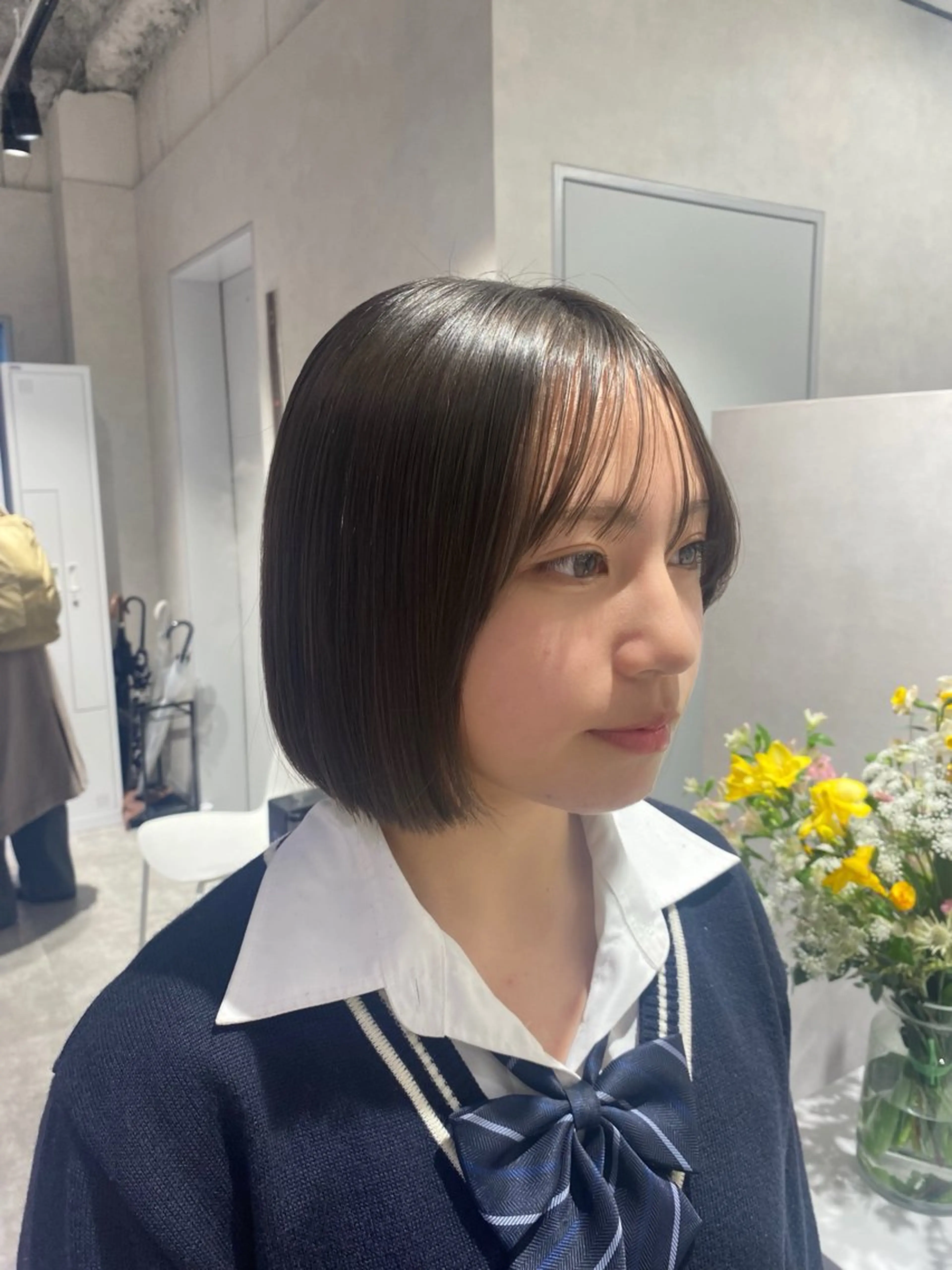 ショート ボブ さよ 🌼西梅田美容室のヘアスタイル