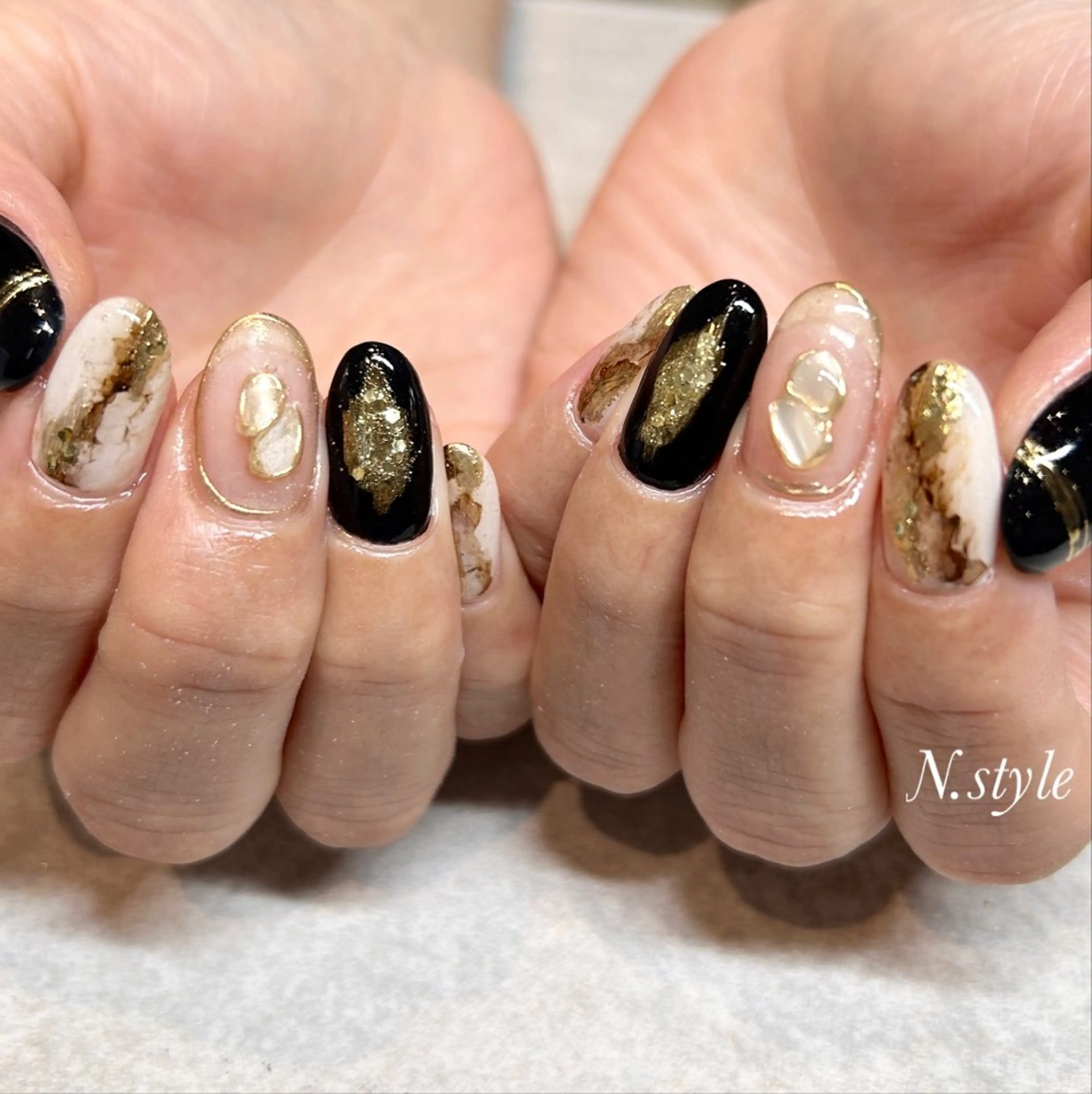 ネイル 春ネイル ハンドネイル N.style所属・Ｎ. styleのネイルデザイン