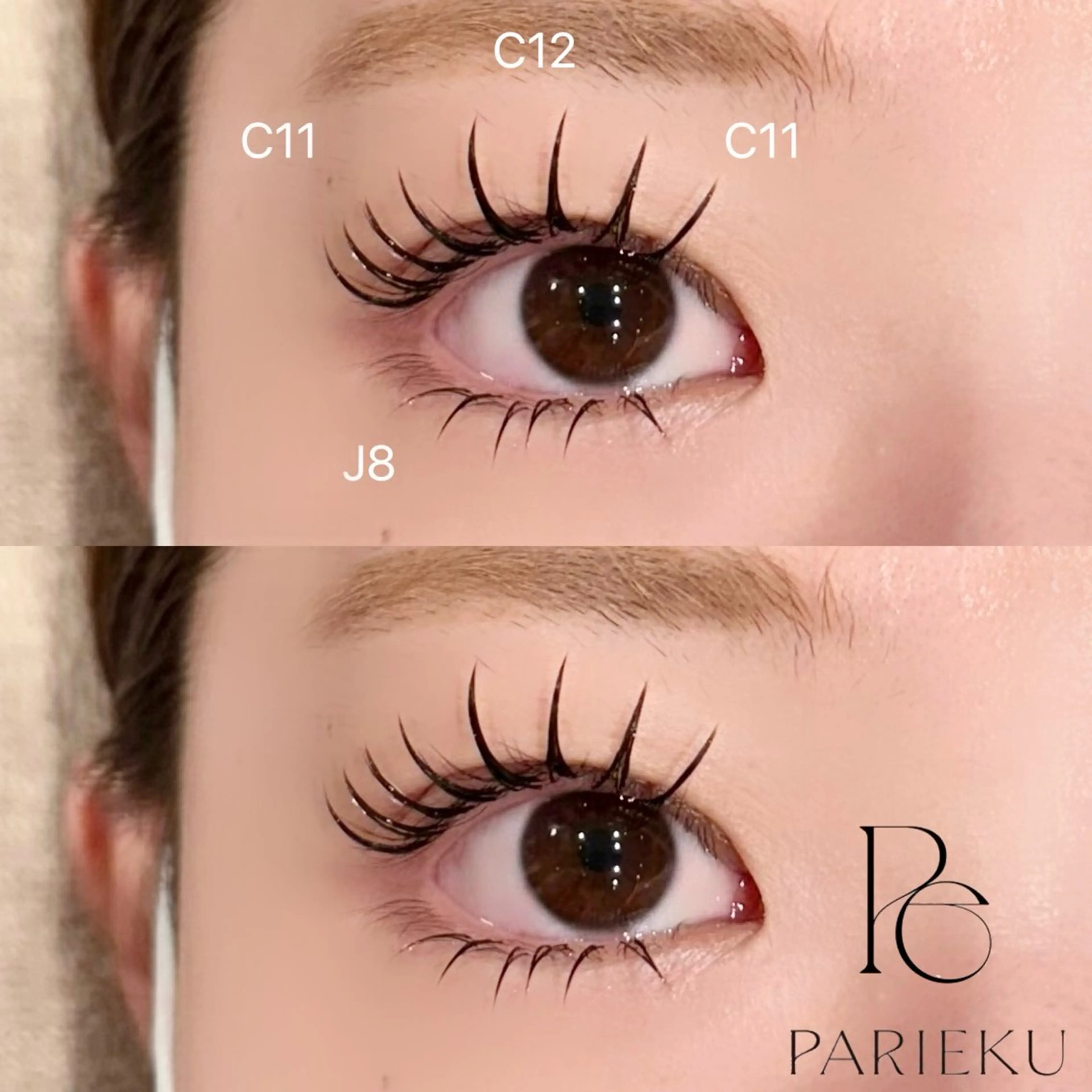 マツエク・マツパ バインドロック フラットラッシュ マツエク Olivia 村上のマツエク・マツパデザイン