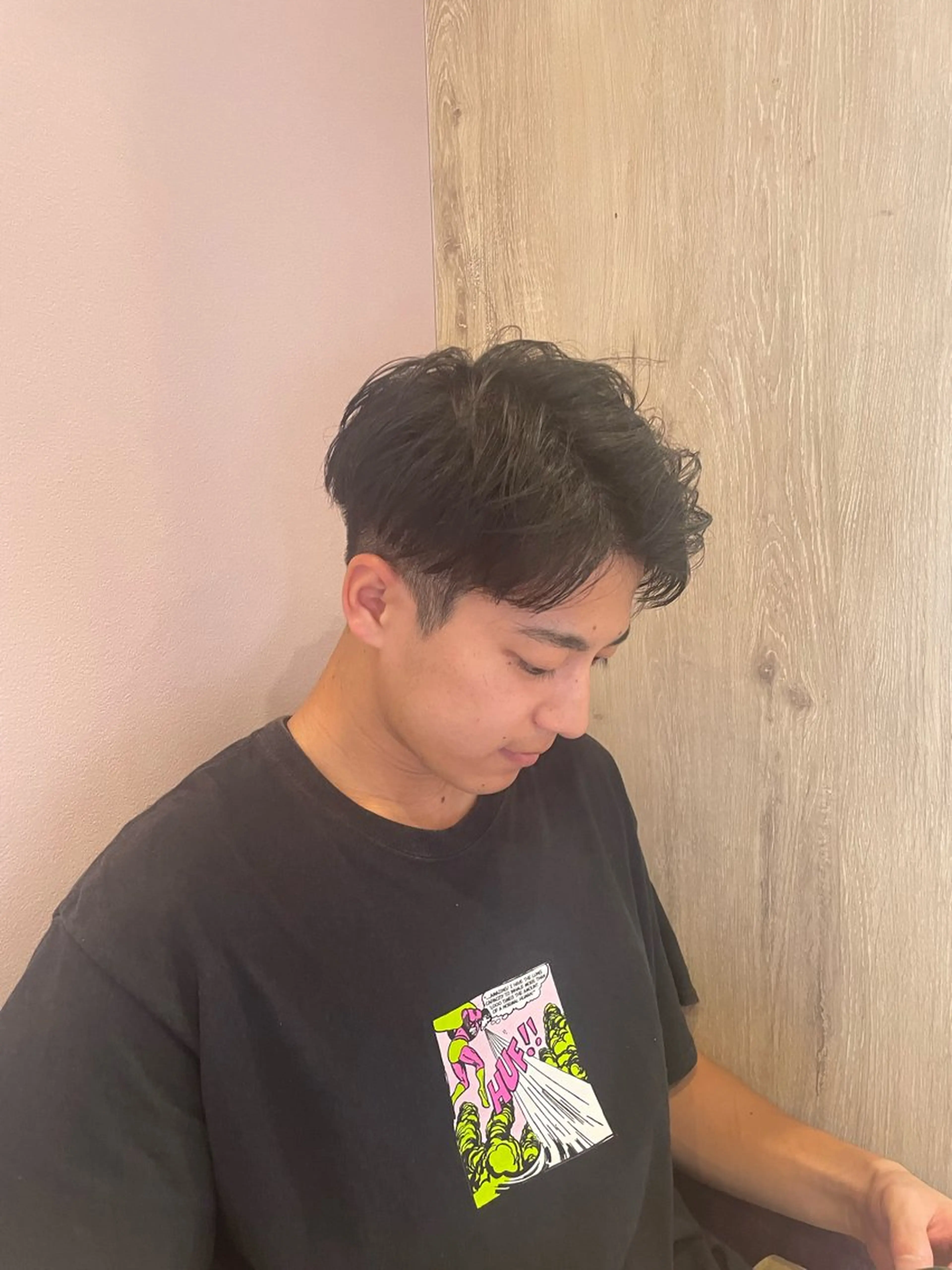 メンズ カット パーマ メンズ✂️カット✂️ 🌀パーマ🌀【華】のヘアスタイル
