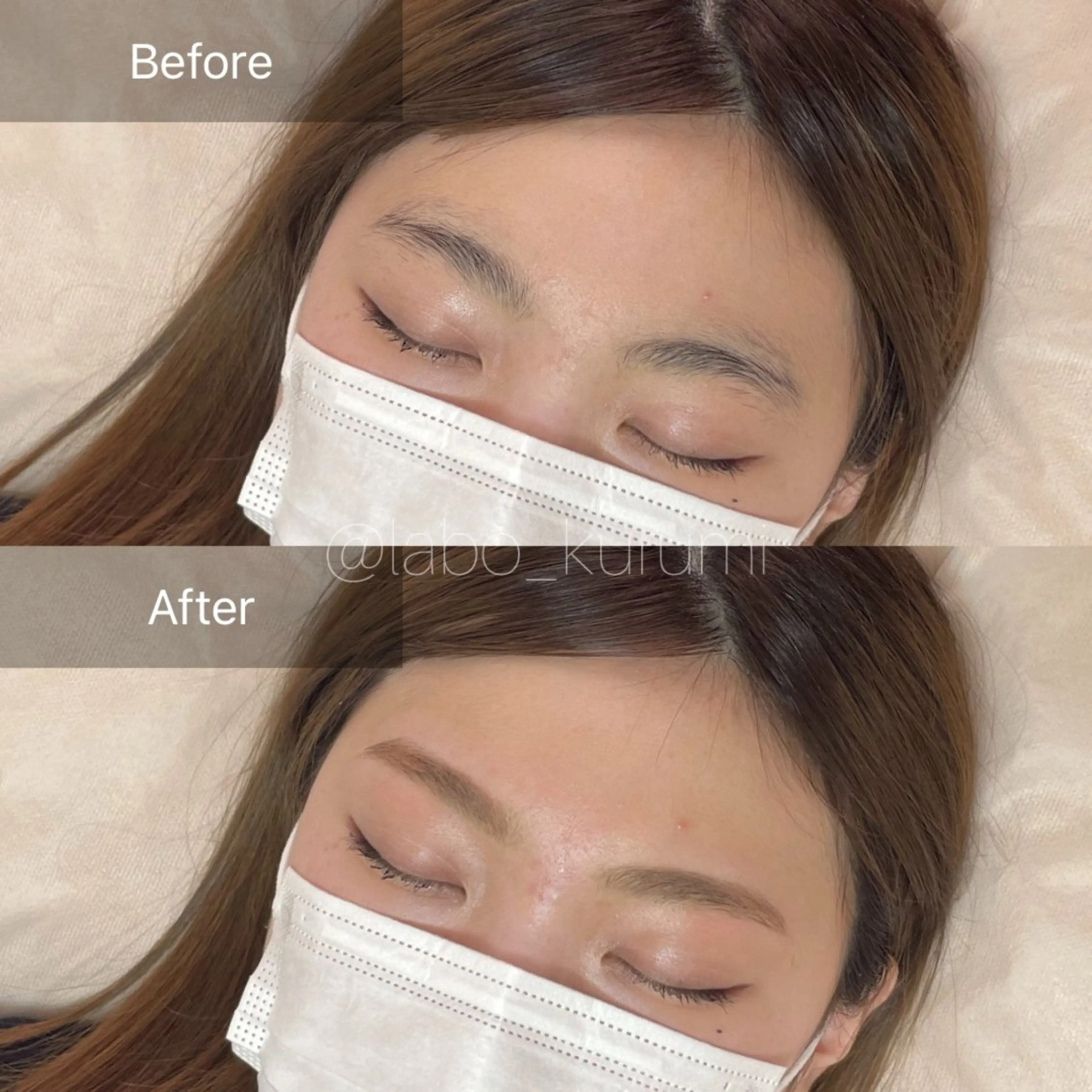 アイブロウ ワックス脱毛 眉毛屋さん クルミの眉毛・アイブロウイメージ