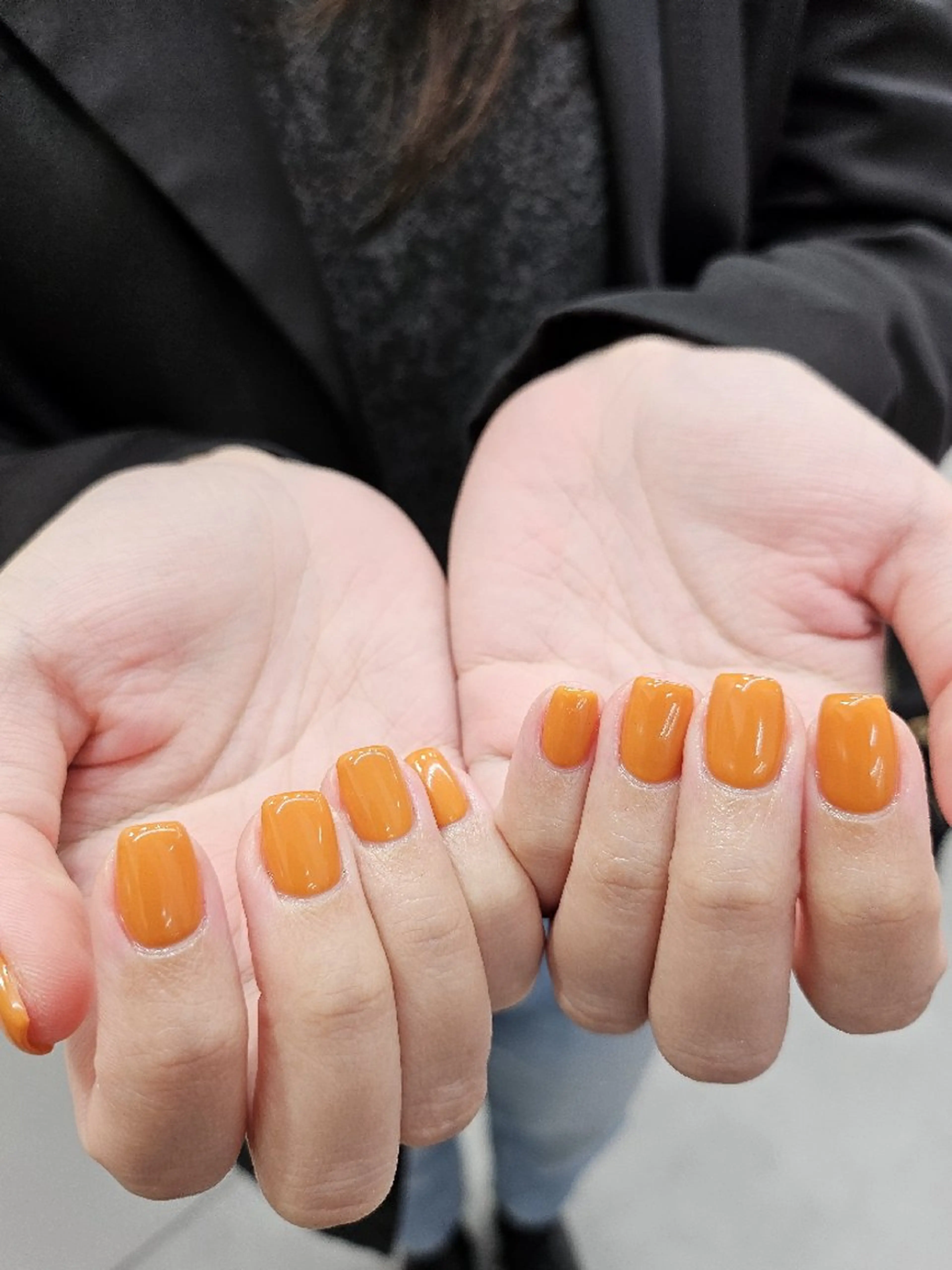 ネイル ジェルネイル ワンカラーネイル パラジェル シンプルネイル ハンドネイル puku nail 🌼kazu🌼のネイルデザイン