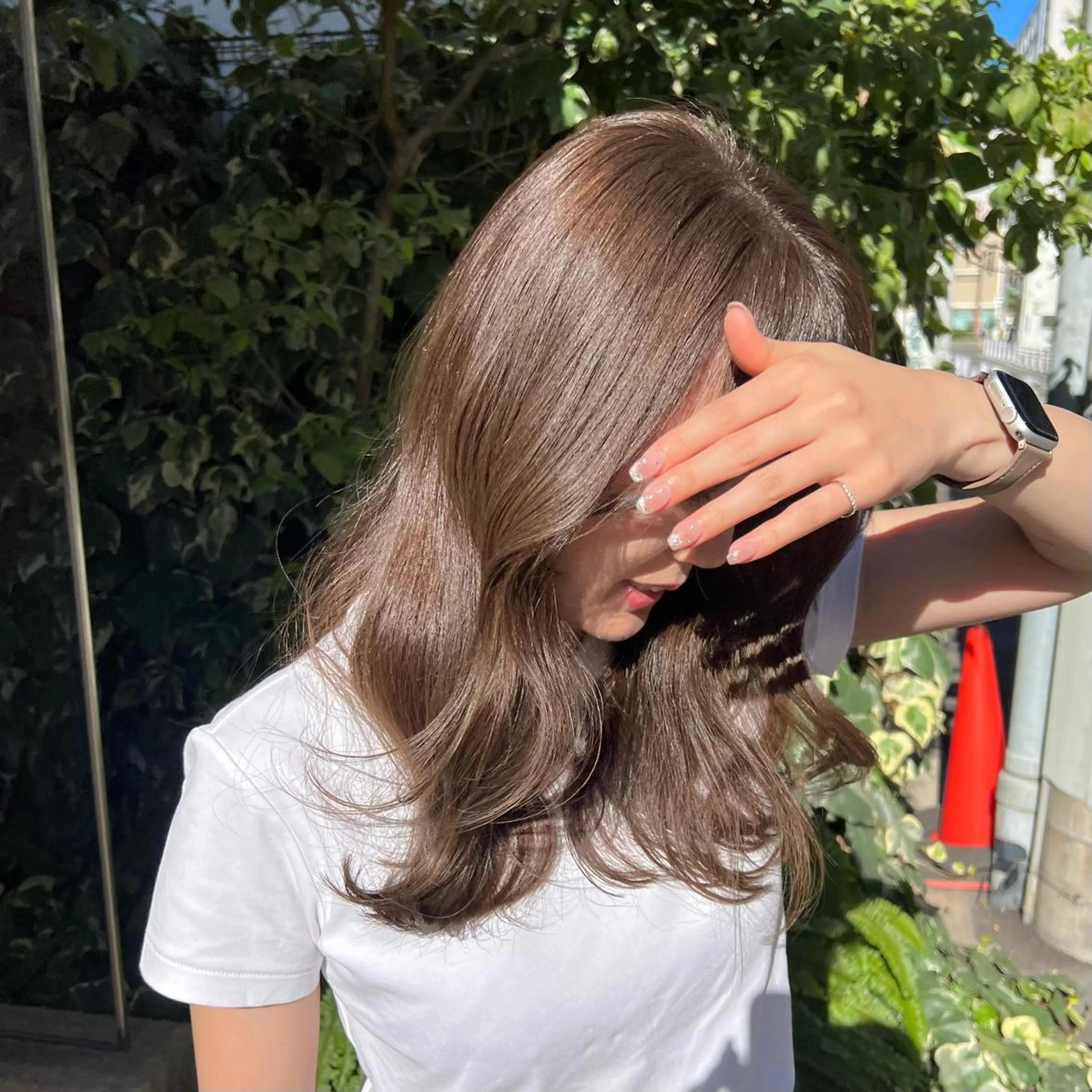 ロング カラー le'a所属・谷町/Le'a /竹原しおなのヘアスタイル