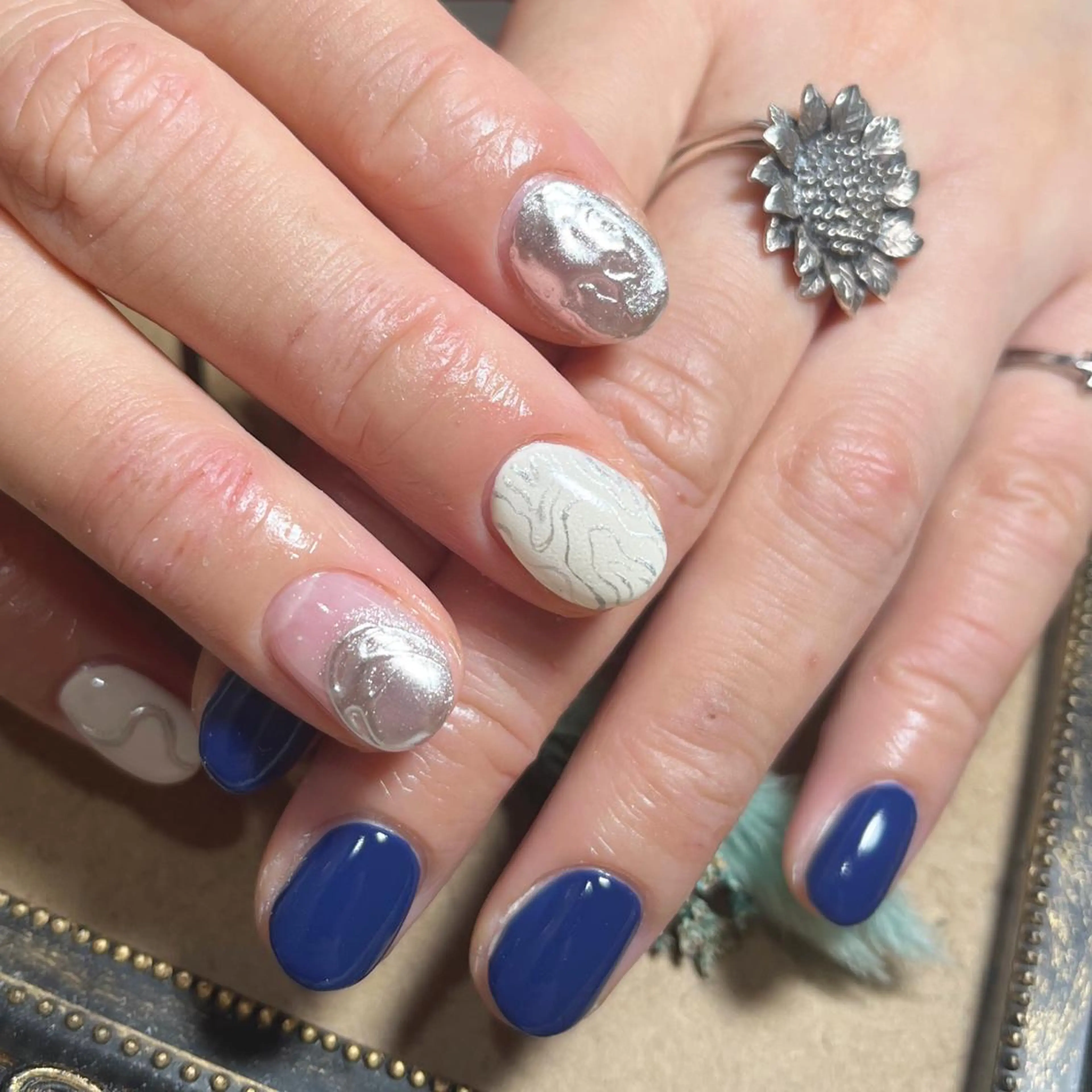 ロング ネイル ♡Nailist yui♡のネイルデザイン