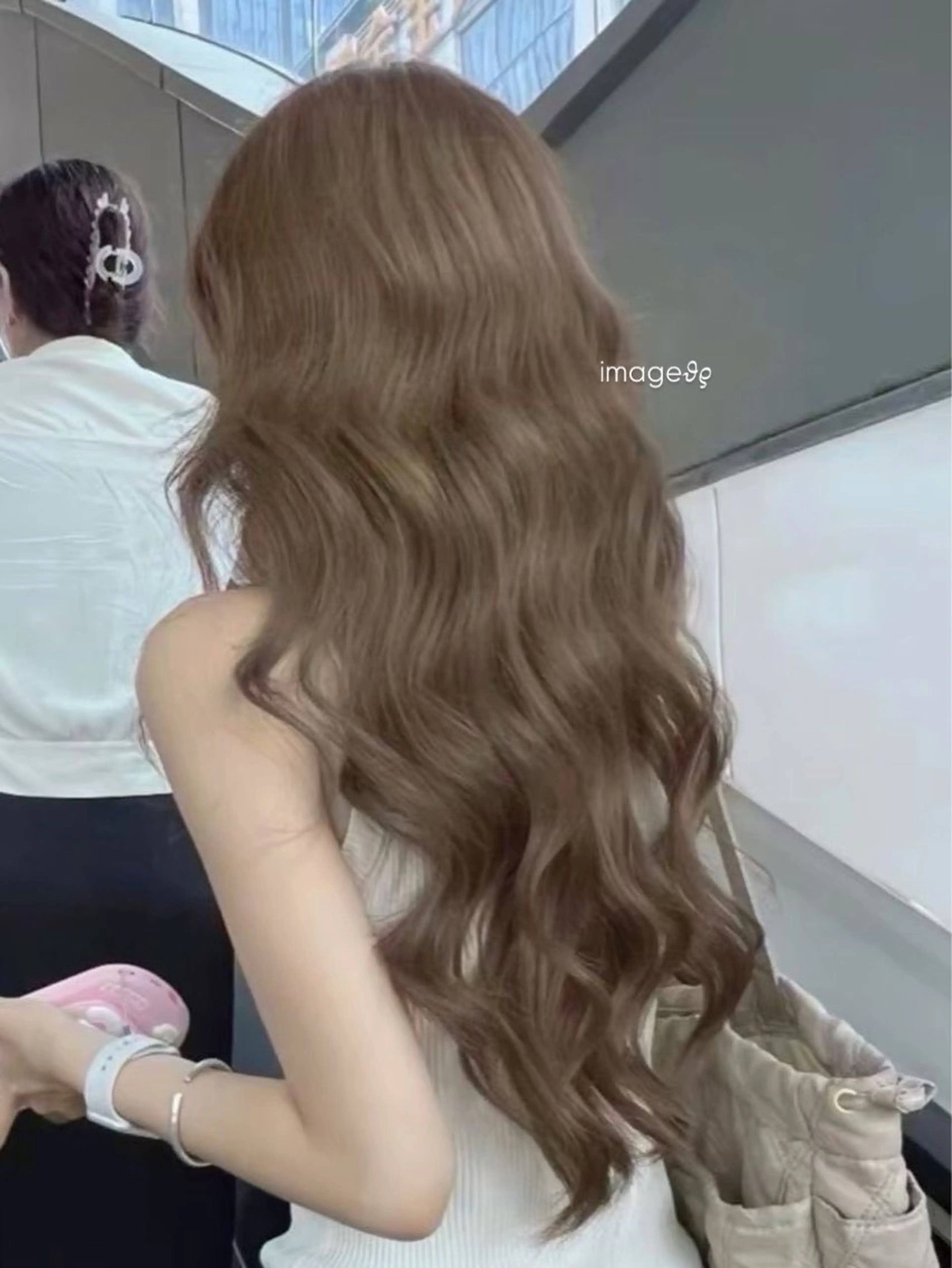 カラー ヘアカラー 透ける透明感カラー 🤍anju🪽ྀིのヘアスタイル