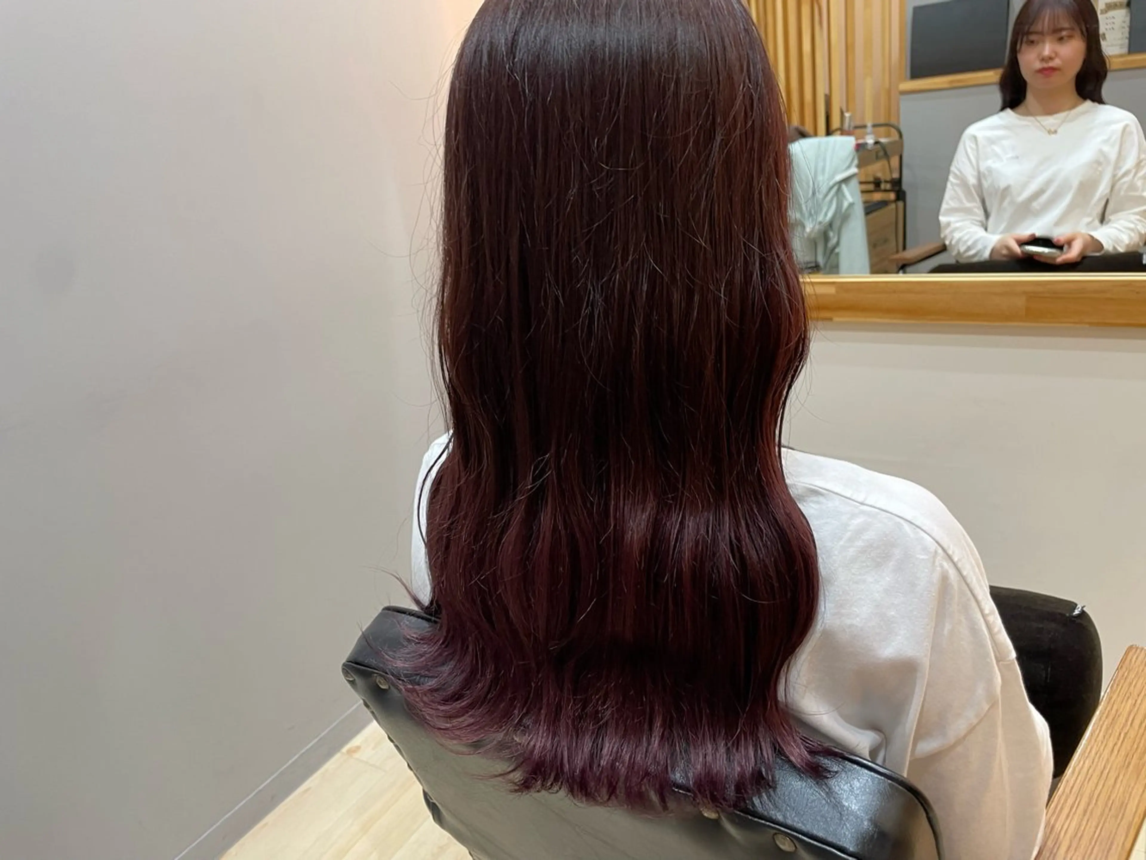 カラー ブラウンカラー ピンクカラー AMELY甲府東店 雨宮のヘアスタイル