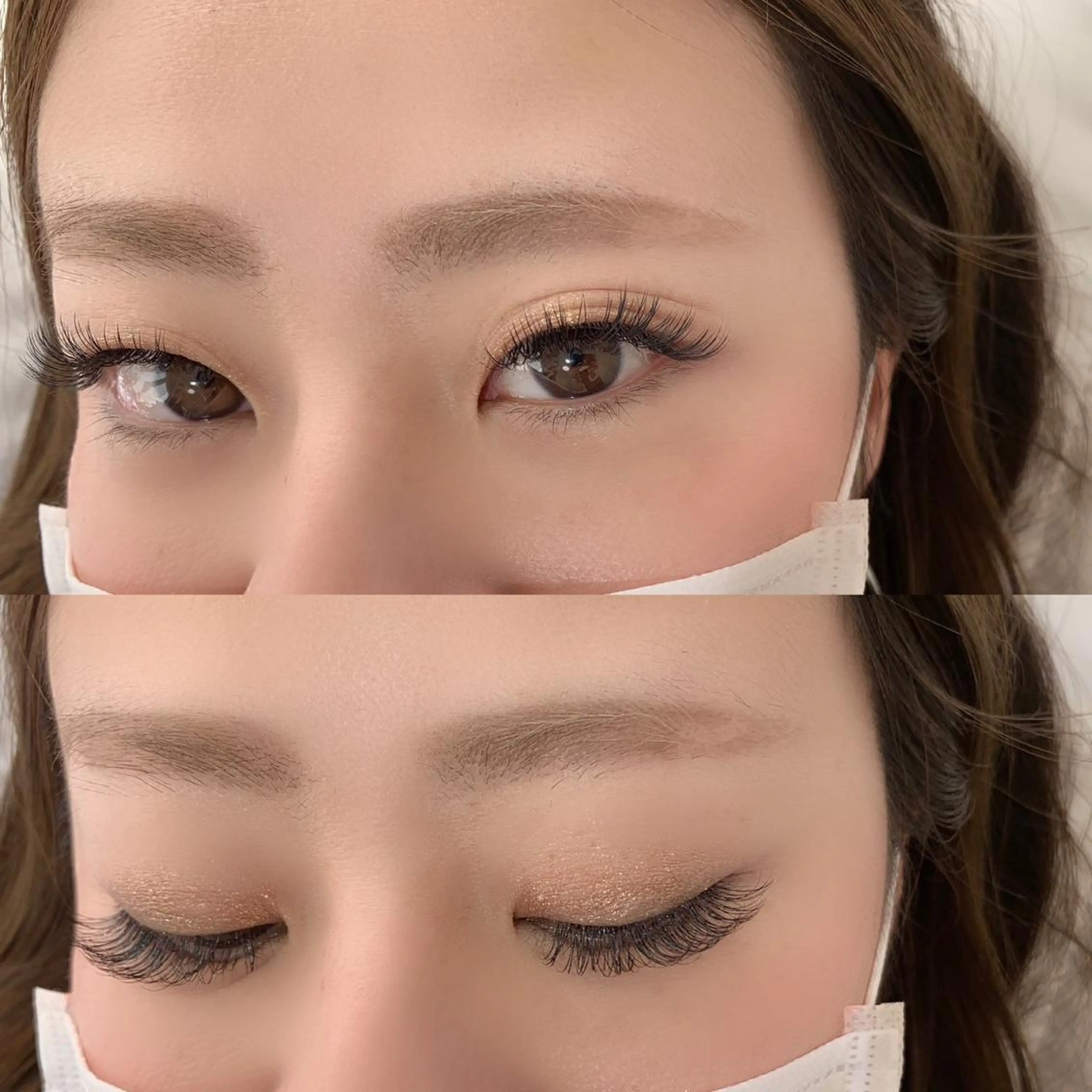 マツエク・マツパ 付け放題 フラットラッシュ yurim  nail&eyelash所属・iguchi midoriのマツエク・マツパデザイン