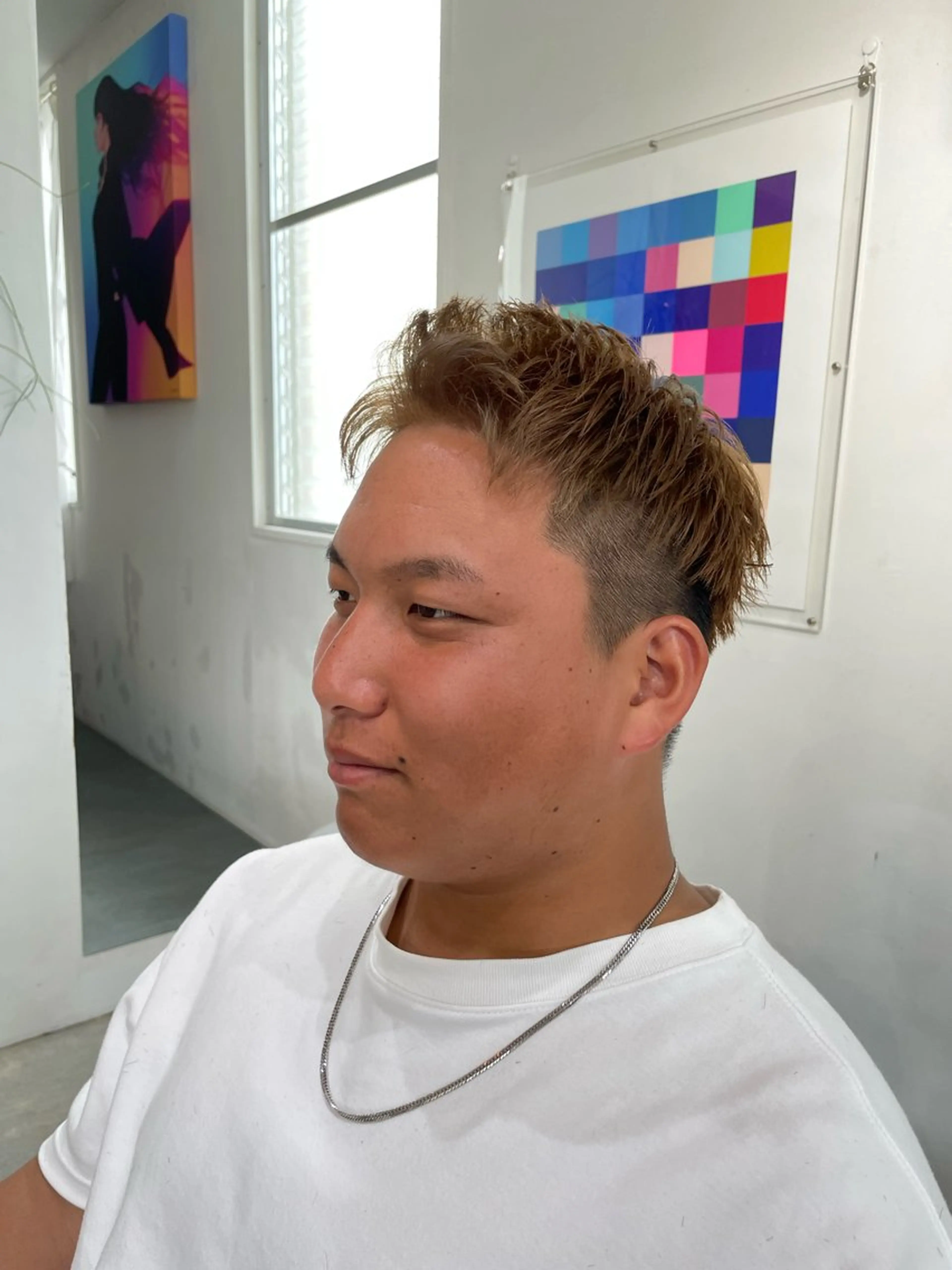 ショート カラー メンズ カット ヘアカラー JERICHO HAIR所属・河野 由佳の眉毛・アイブロウイメージ