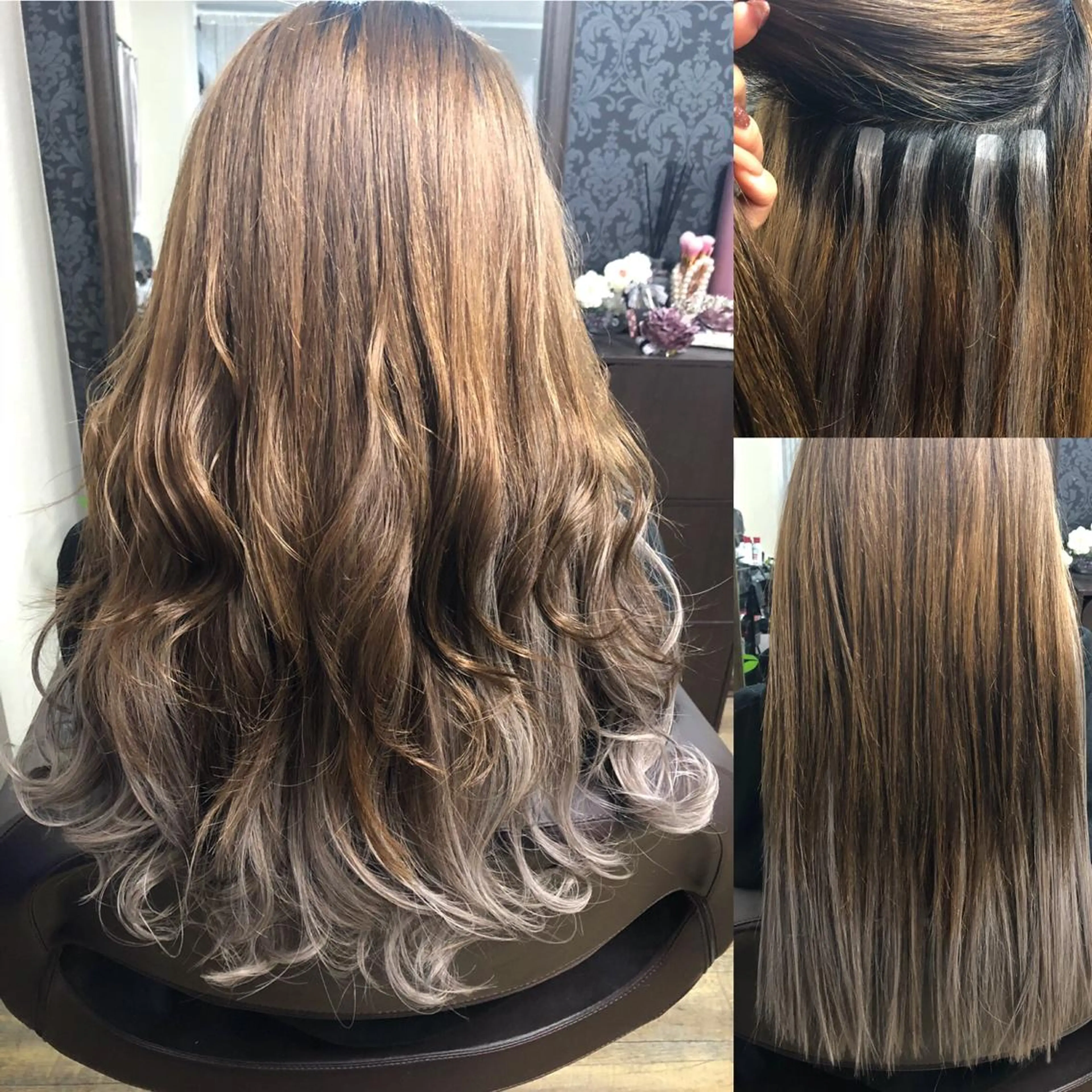 ミディアム ヘアアレンジ エクステ カット エクステ プレシャス所属・池田 景子のヘアスタイル