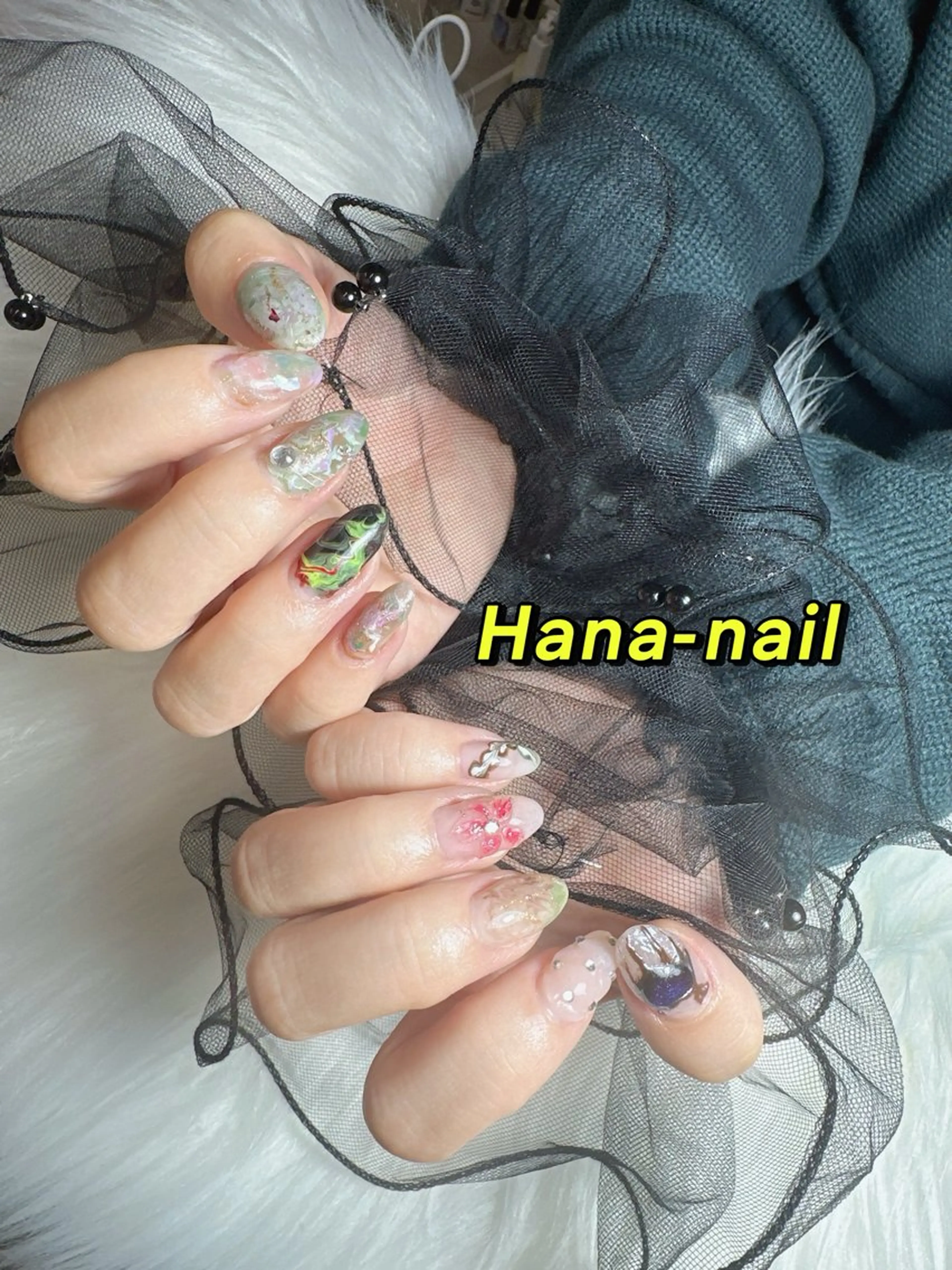 ネイル ハンドネイル HaNa_Nail_Salon所属・HANA NAILのネイルデザイン