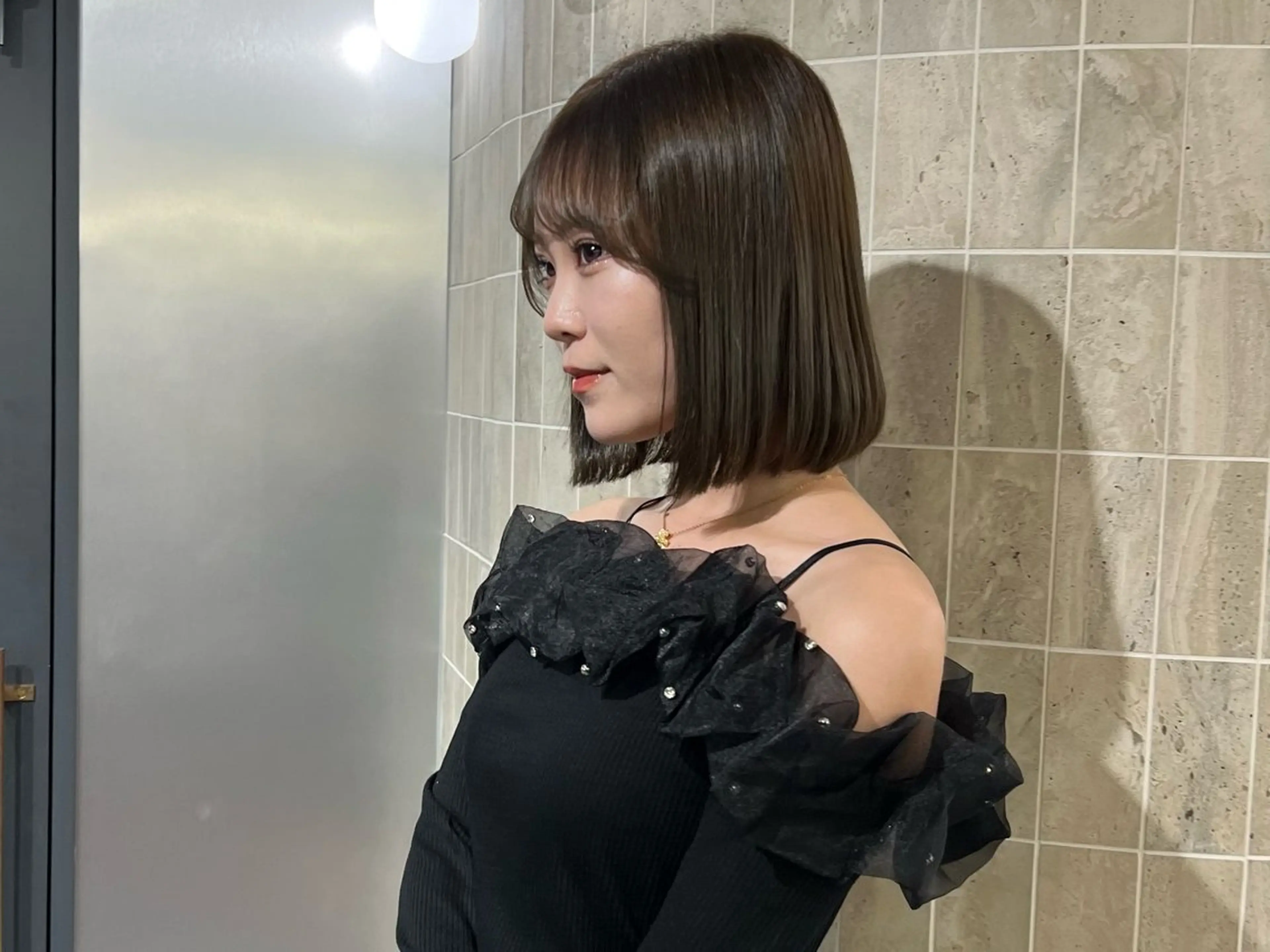 ショート Elsa the leap元町店所属・Elsa アヤカのヘアスタイル
