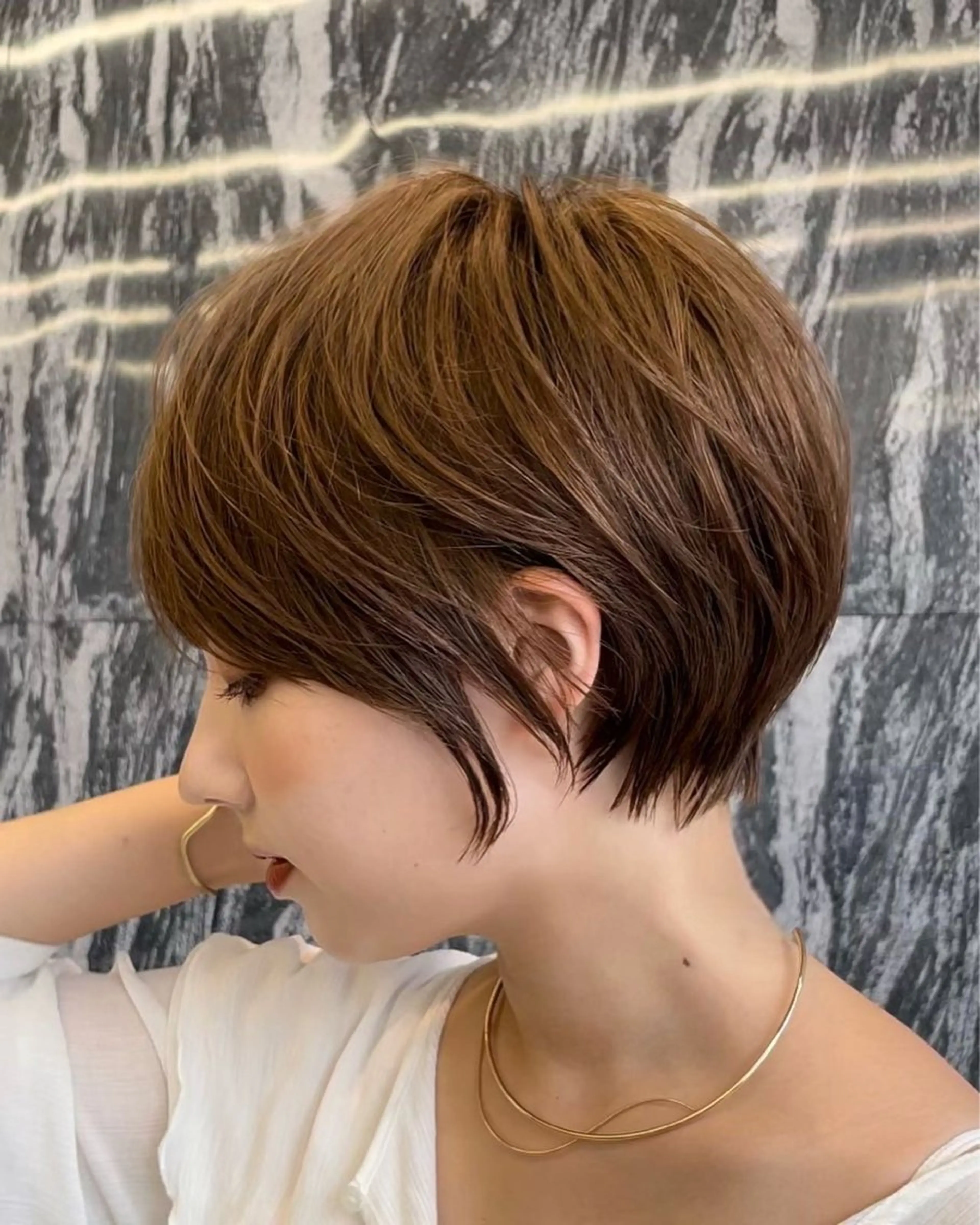 ショート カット トリートメント ✨−5歳大人ショート ヘア✨れいじのヘアスタイル