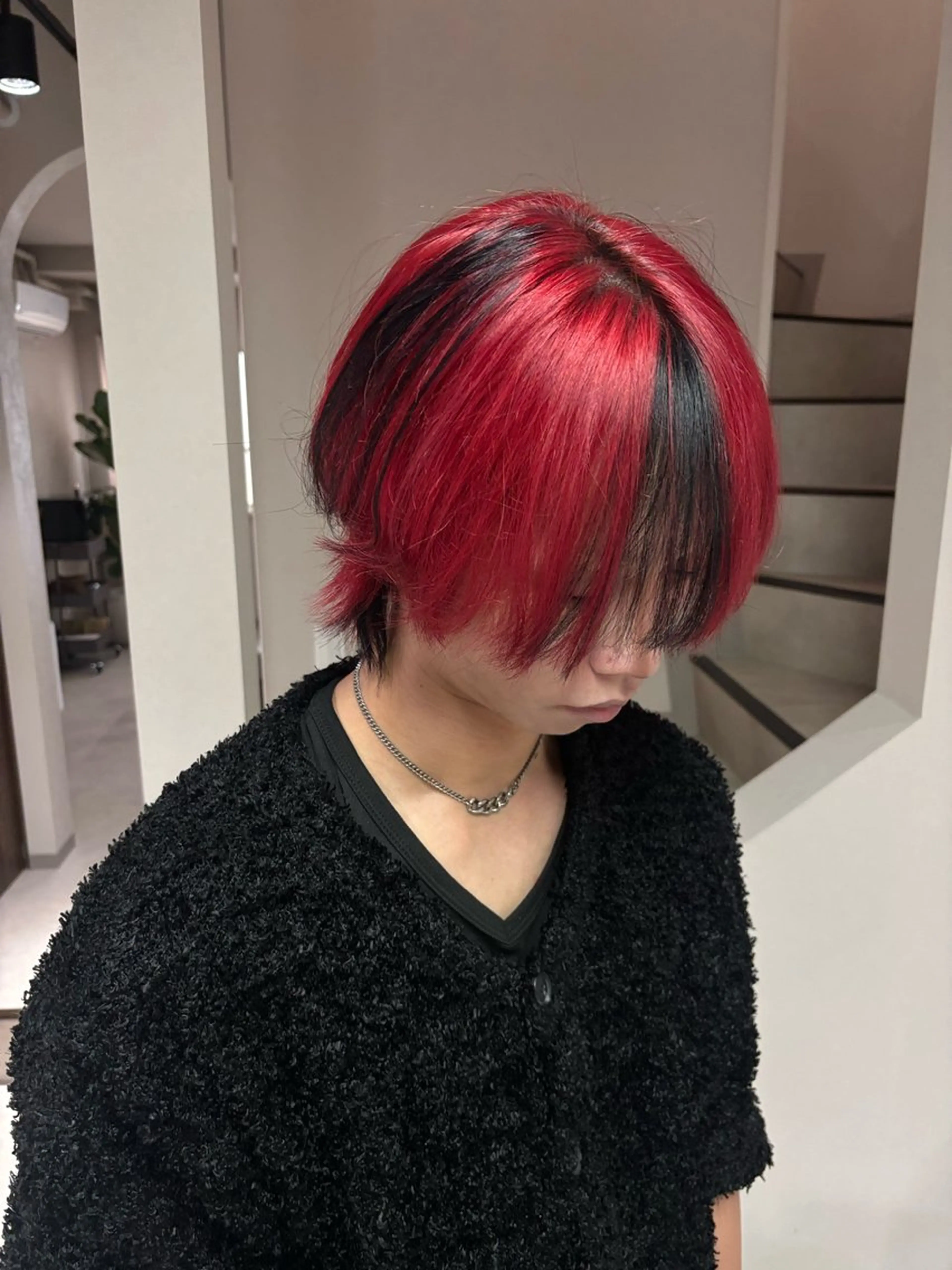 カラー メンズ デザインカラー 🐼 こゆきのヘアスタイル