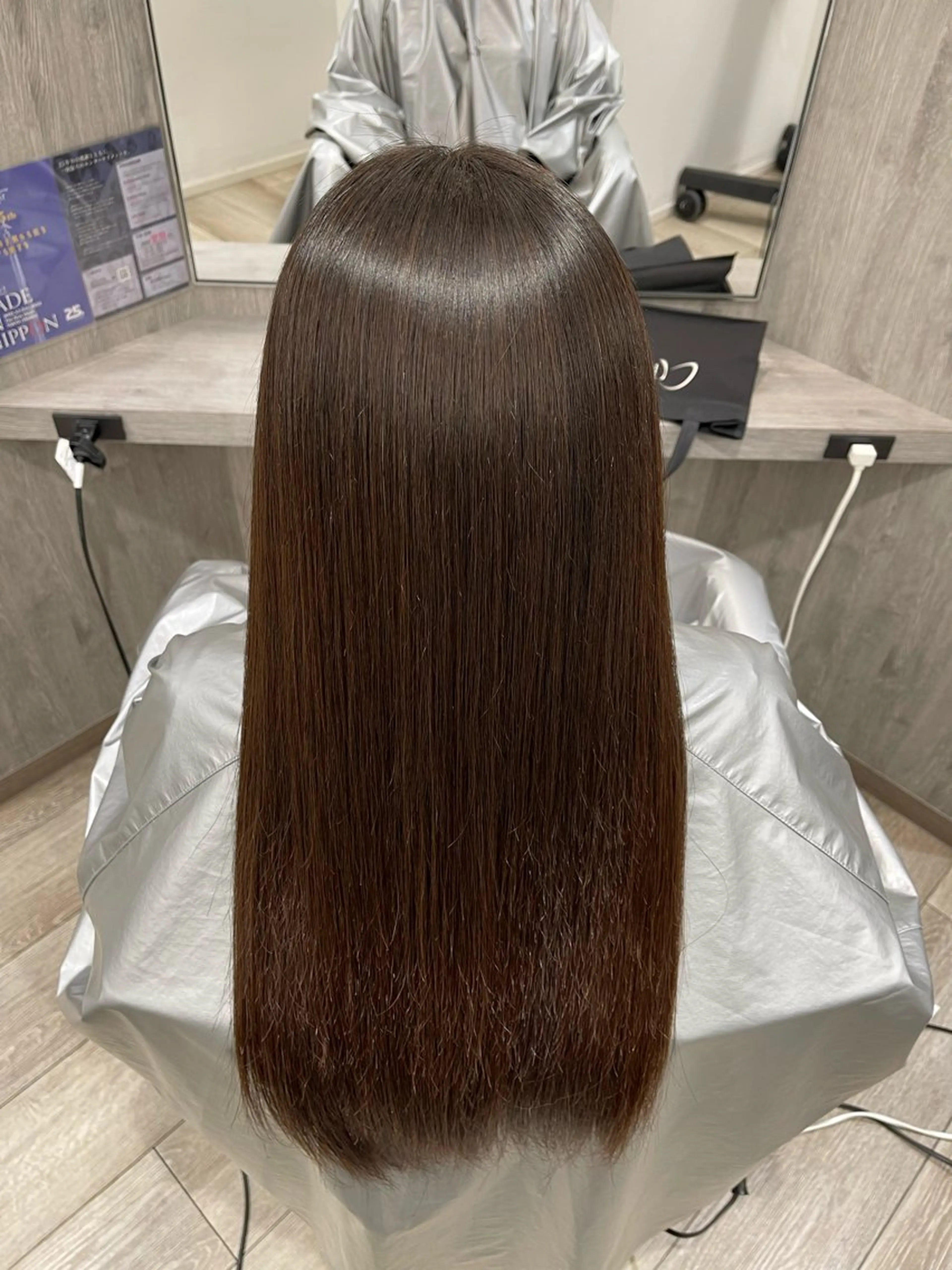 ロング パーマ 縮毛矯正 髙谷 颯馬のヘアスタイル
