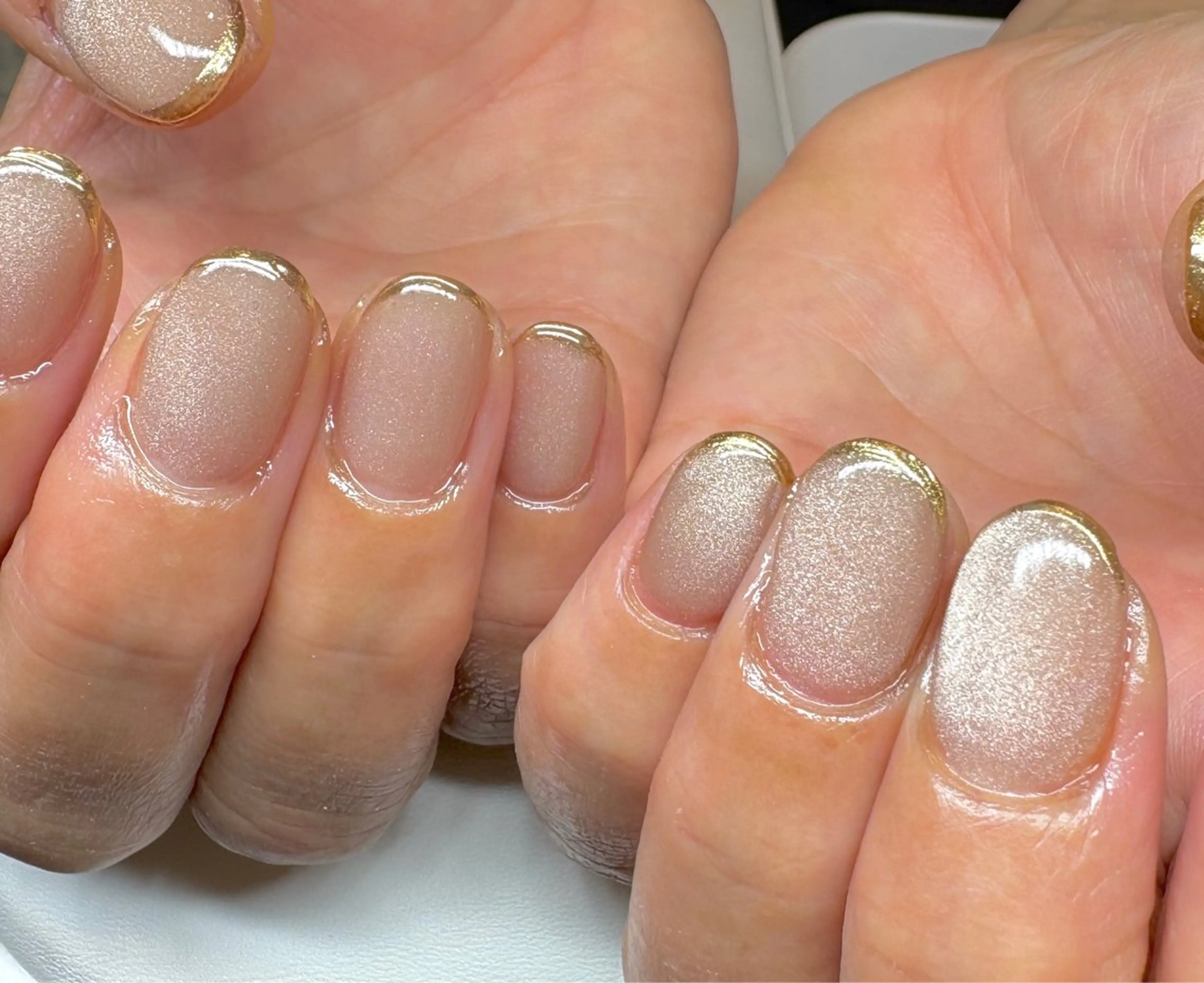 ネイル 長さ出し 持ち込み 春ネイル ハンドネイル N.style所属・Ｎ. styleのネイルデザイン