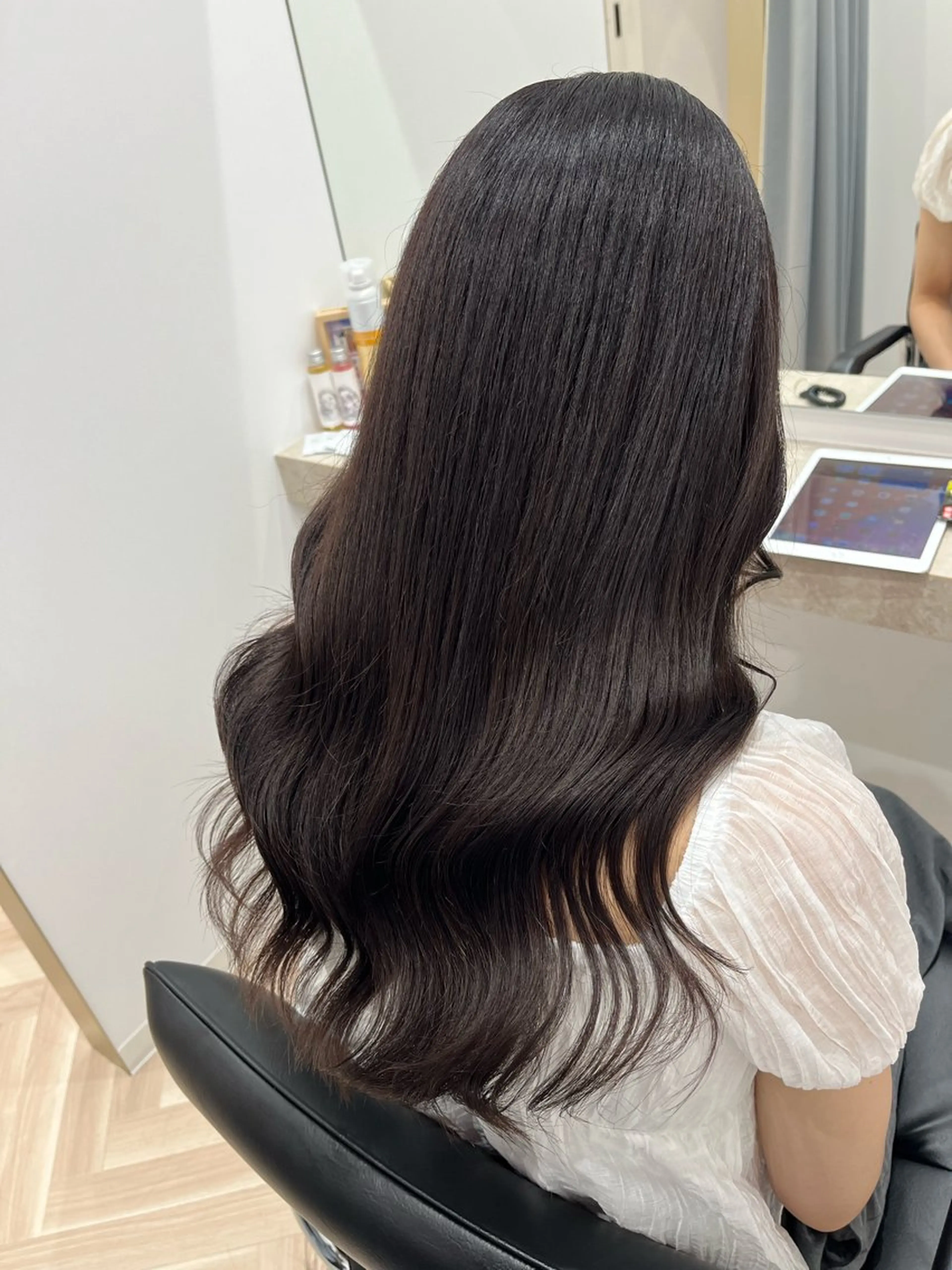 ロング カラー ブラウンカラー ラベンダーカラー カット ヘアカラー トリートメント 🫧ぷる艶カラー🫧 Yuubi🦩のヘアスタイル