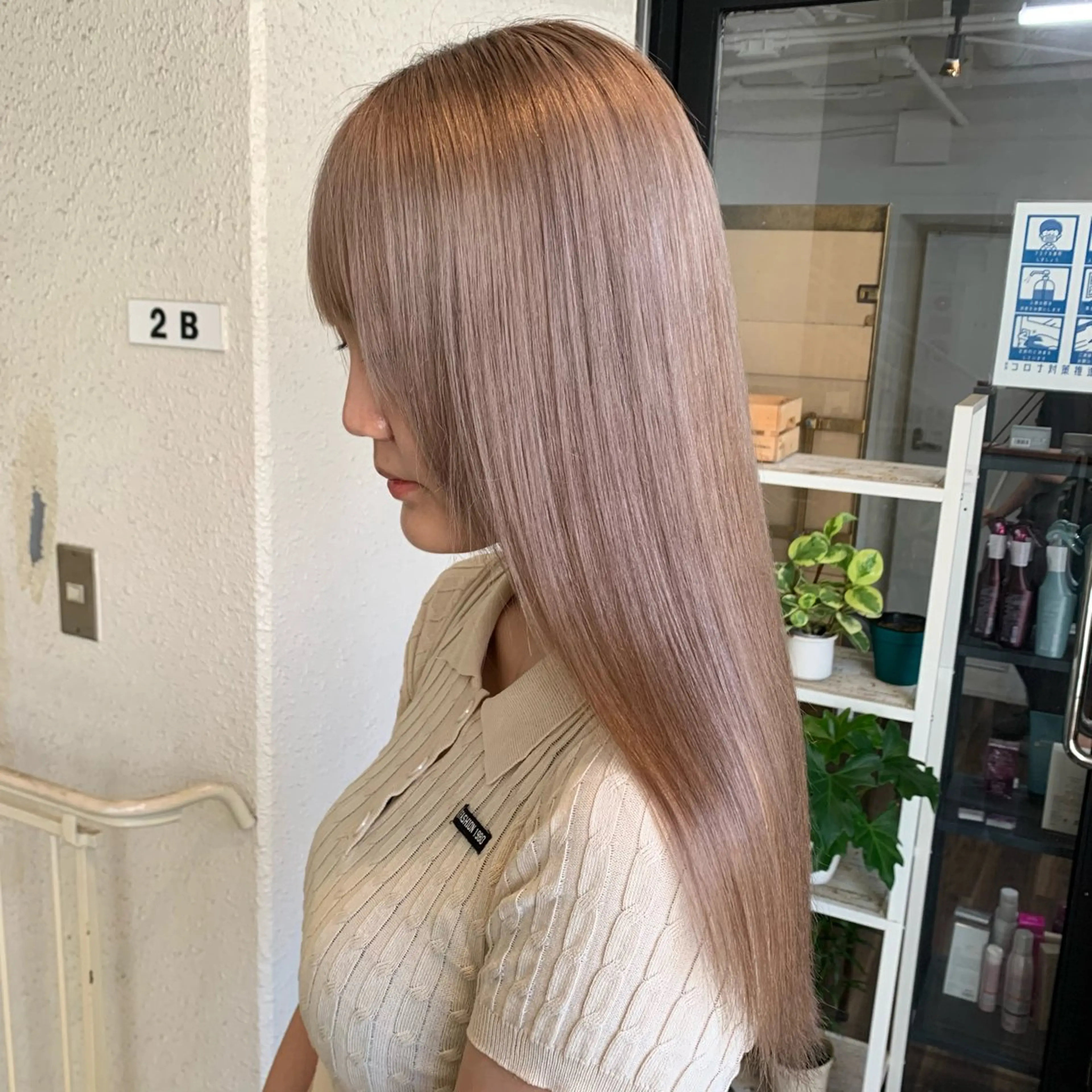 ロング カット ヘアカラー トリートメント 💒 Rina💒のヘアスタイル