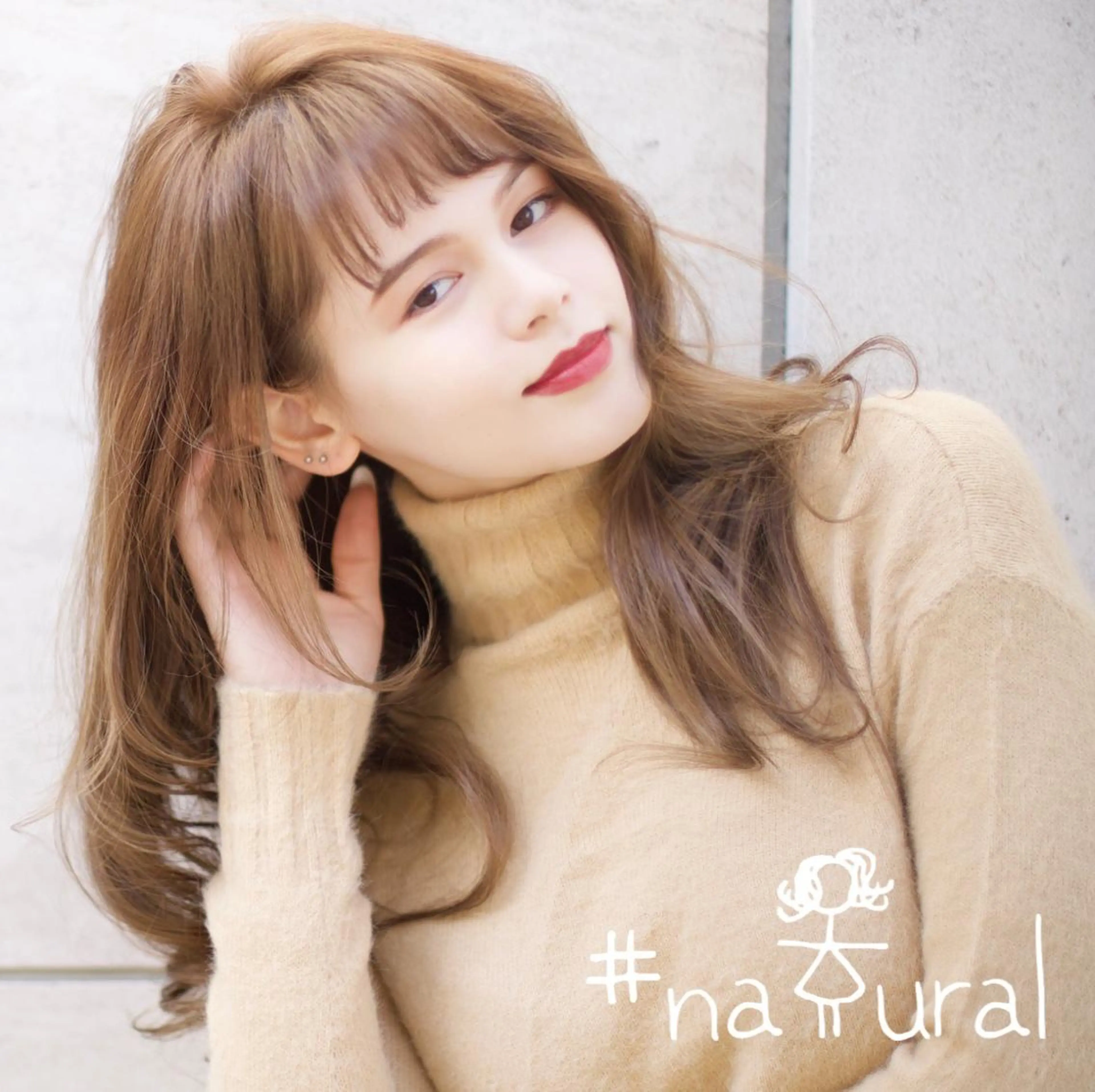 セミロング ショートボブ ボブ くせ毛 顔周りカット 似合わせカット 韓国レイヤー×透明感 髪質改善　武田涼のヘアスタイル