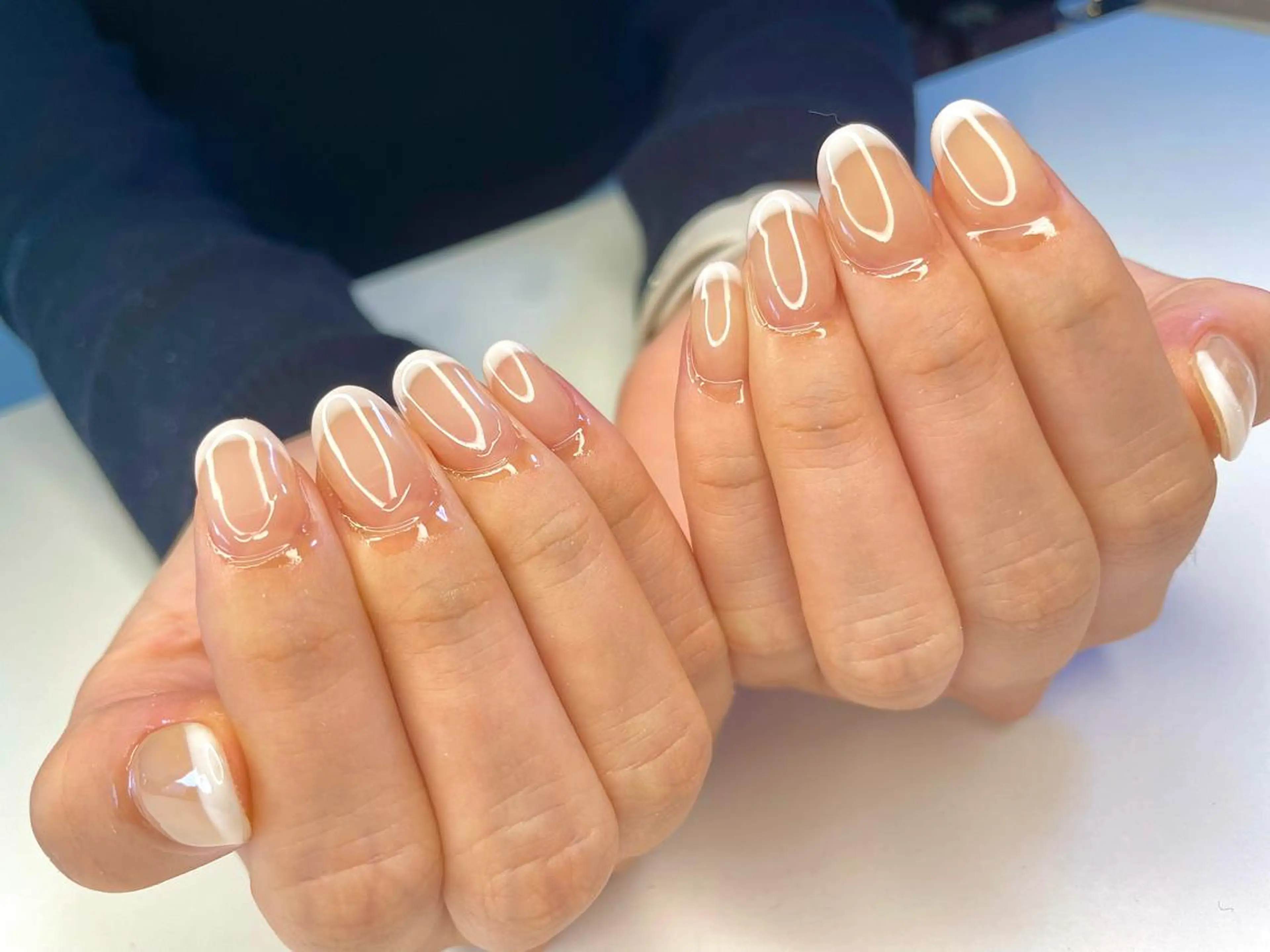 ネイル フレンチネイル Ri-e's nailのネイルデザイン