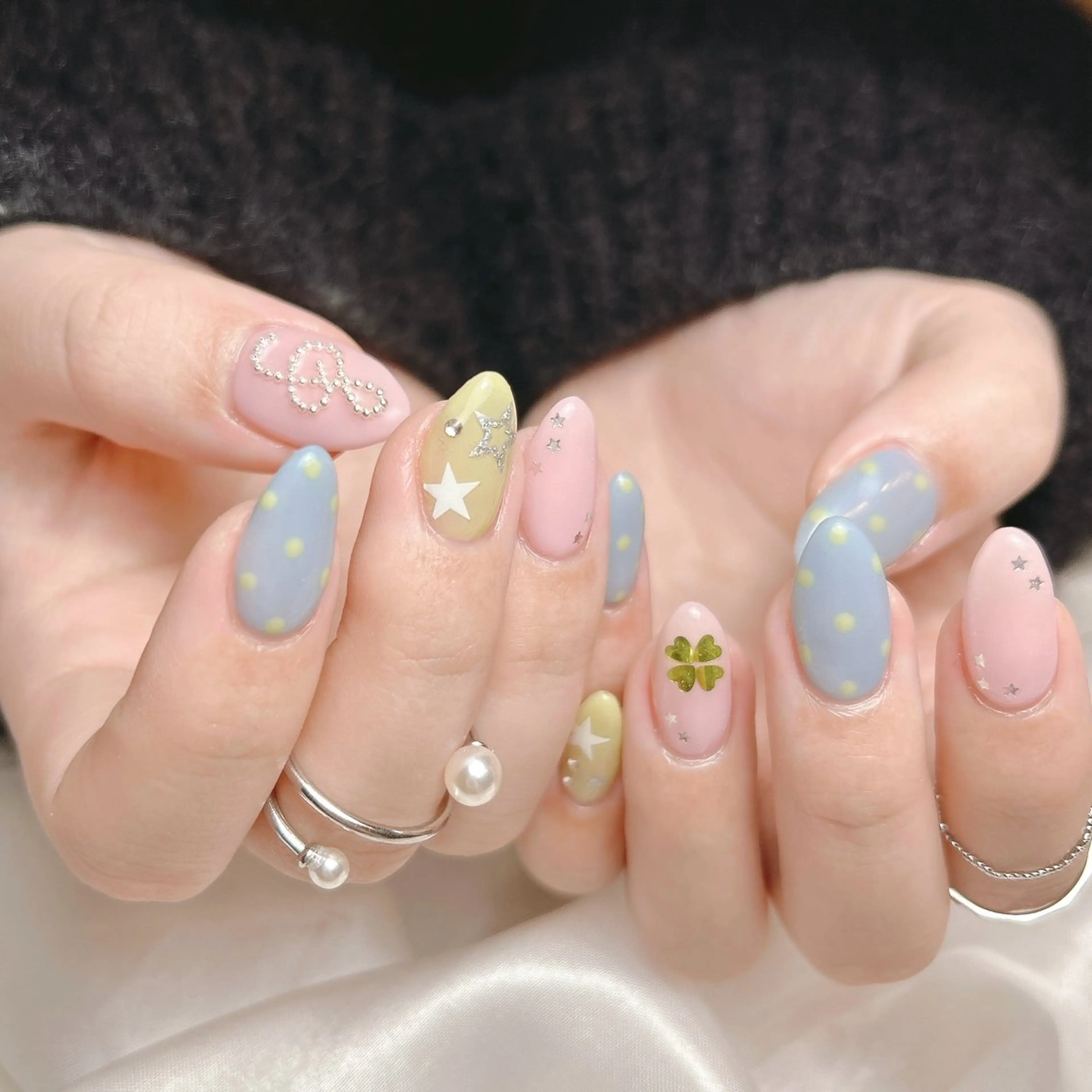 ネイル ハンドネイル junna 名古屋ネイリストのネイルデザイン