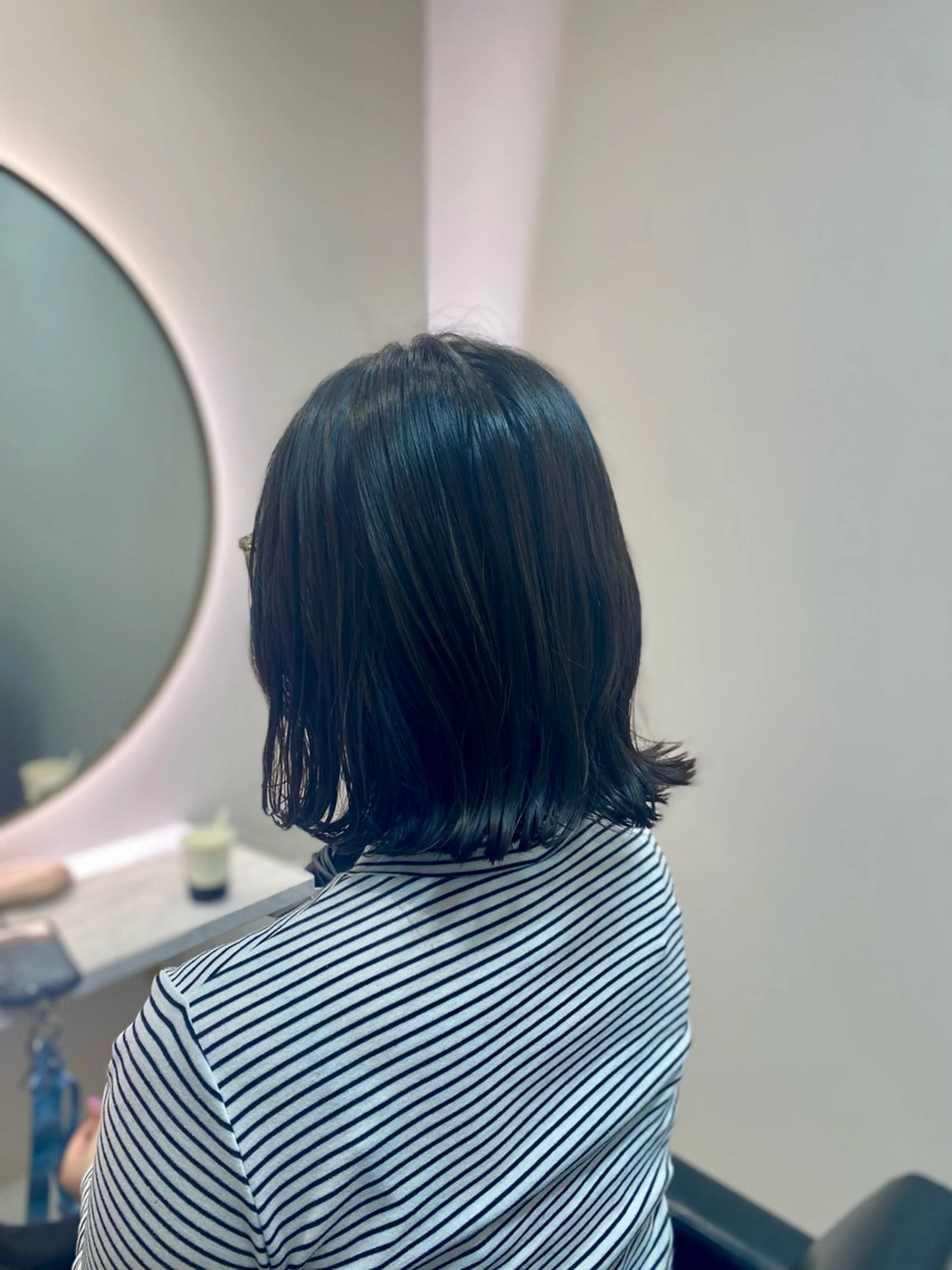 ショート パーマ デジタルパーマ カット パーマ トリートメント 韓国🇰🇷艶髪 ケアカラーSHURIのヘアスタイル