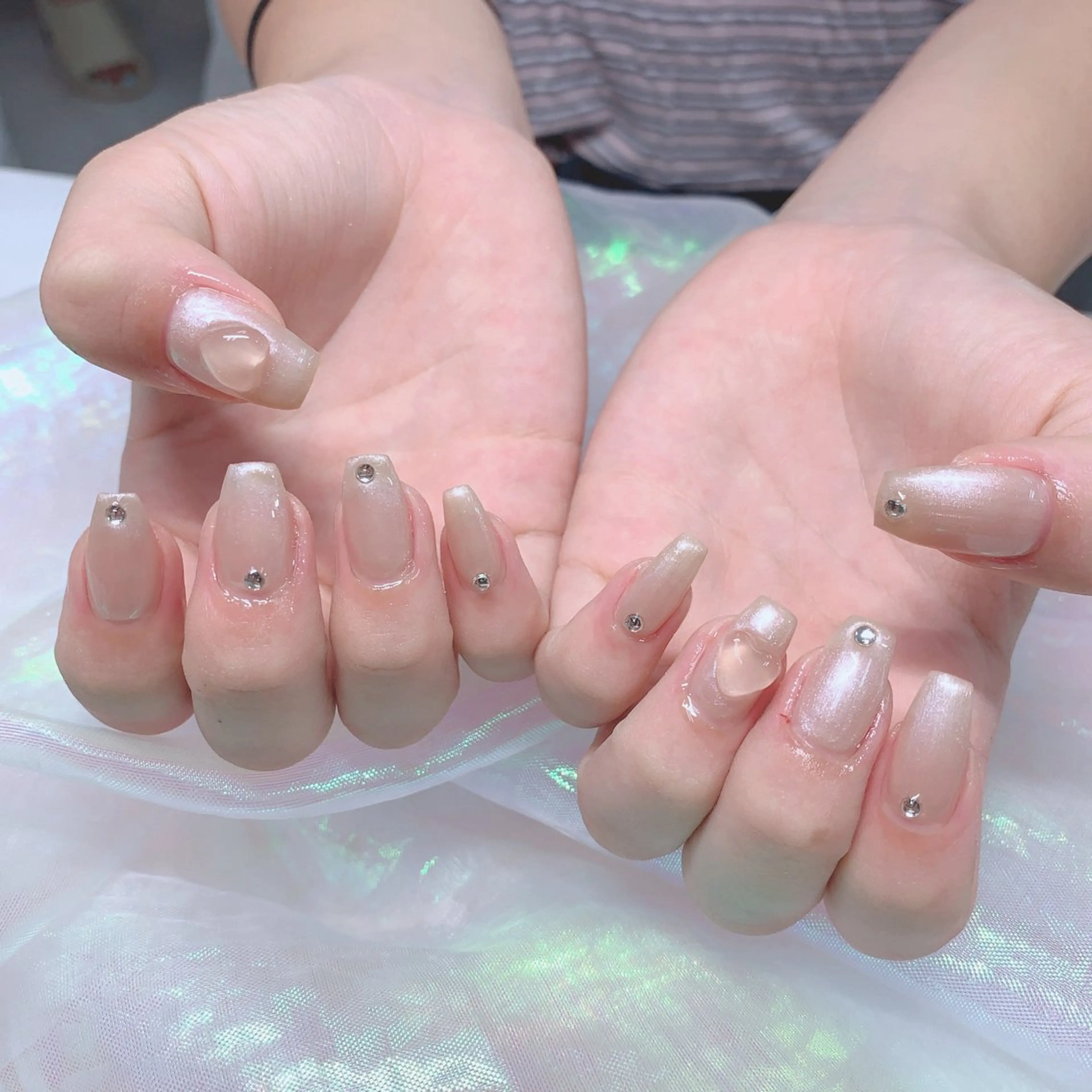 ネイル アートネイル クリアネイル フラッシュネイル フットネイル フレンチネイル インフィニティ ネイルサロンのネイルデザイン