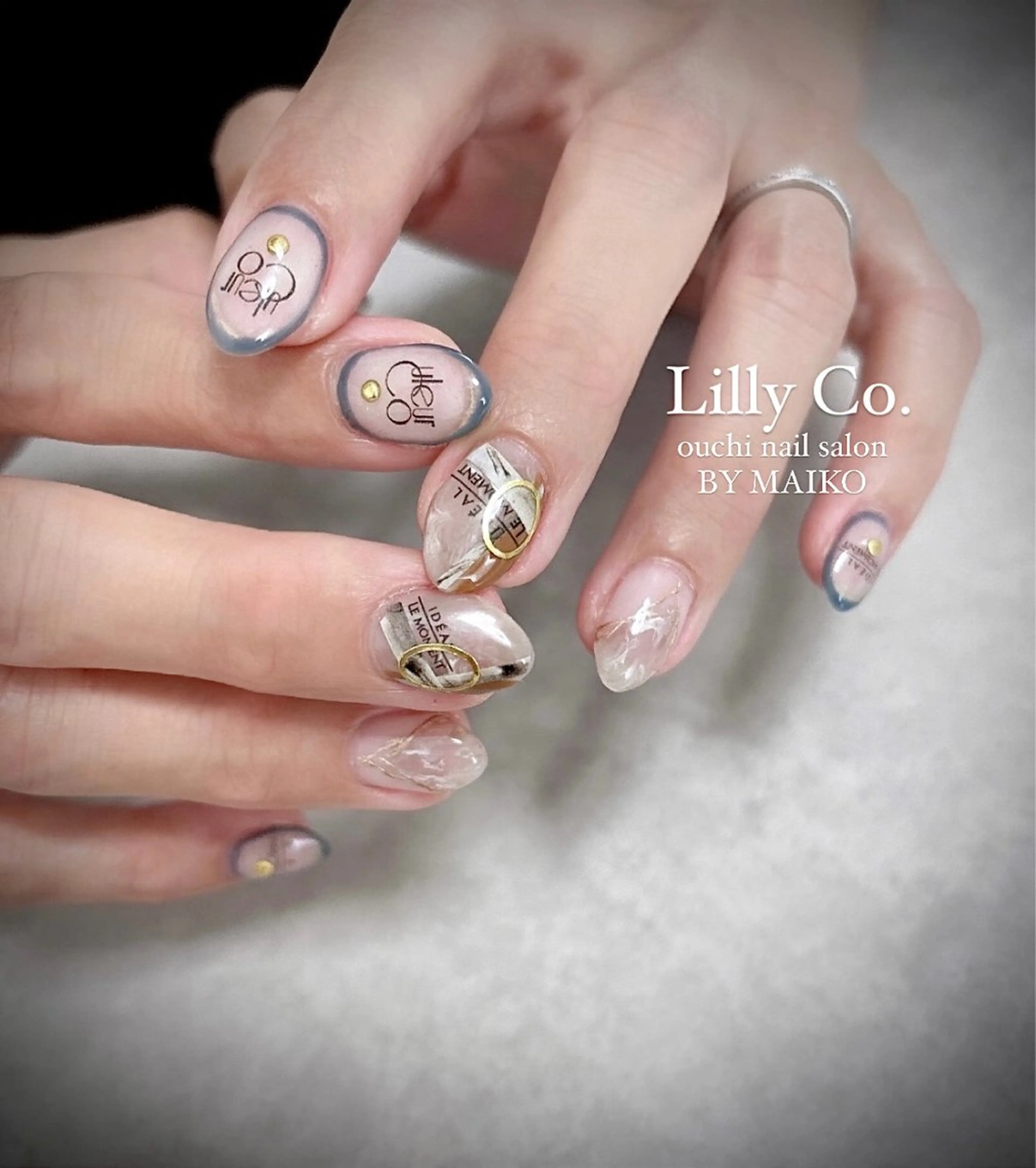 ネイル ハンドネイル ハンドケア Lilly Co.のネイルデザイン