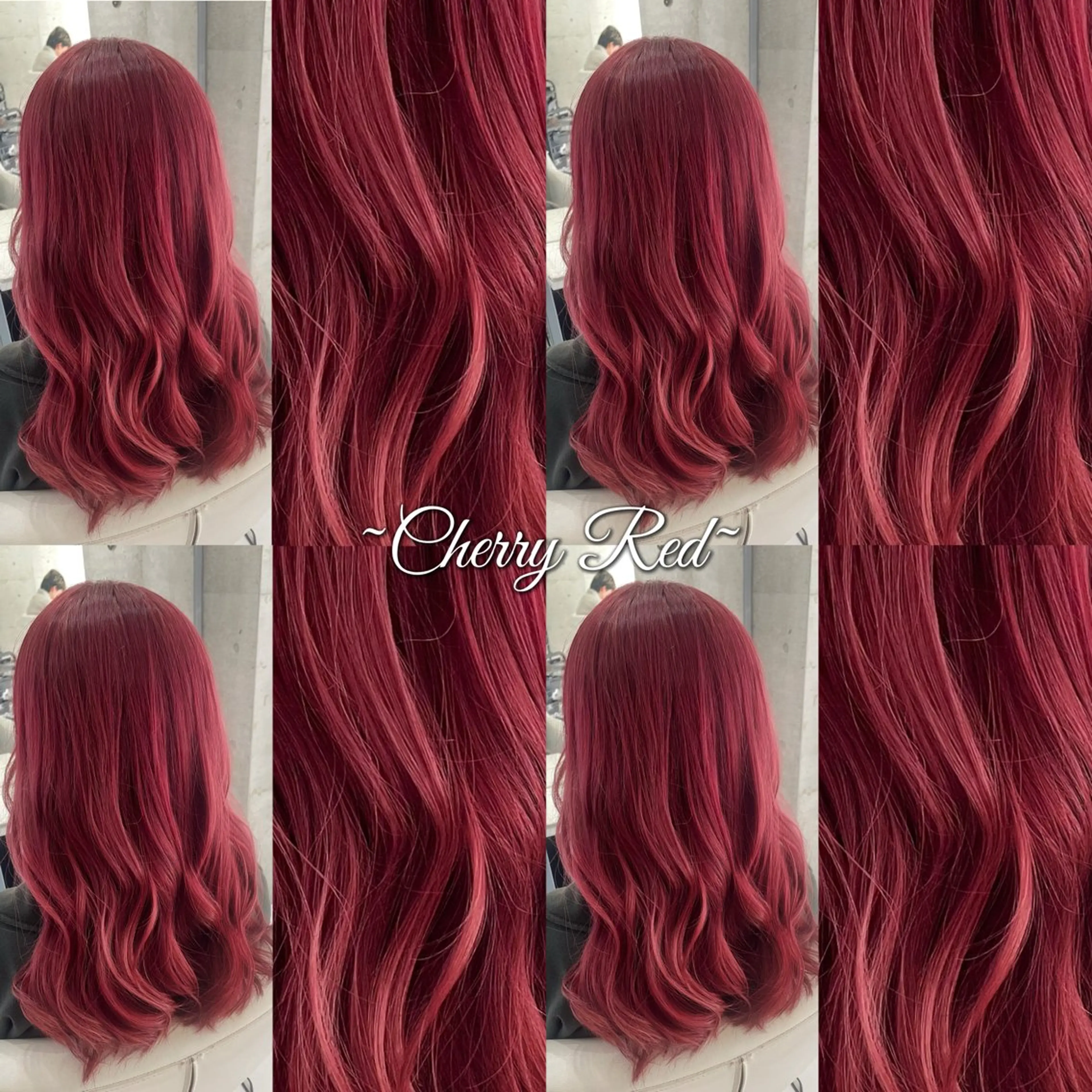 ロング カラー 🍭ハイトーン/ レイヤーカット🦄のヘアスタイル
