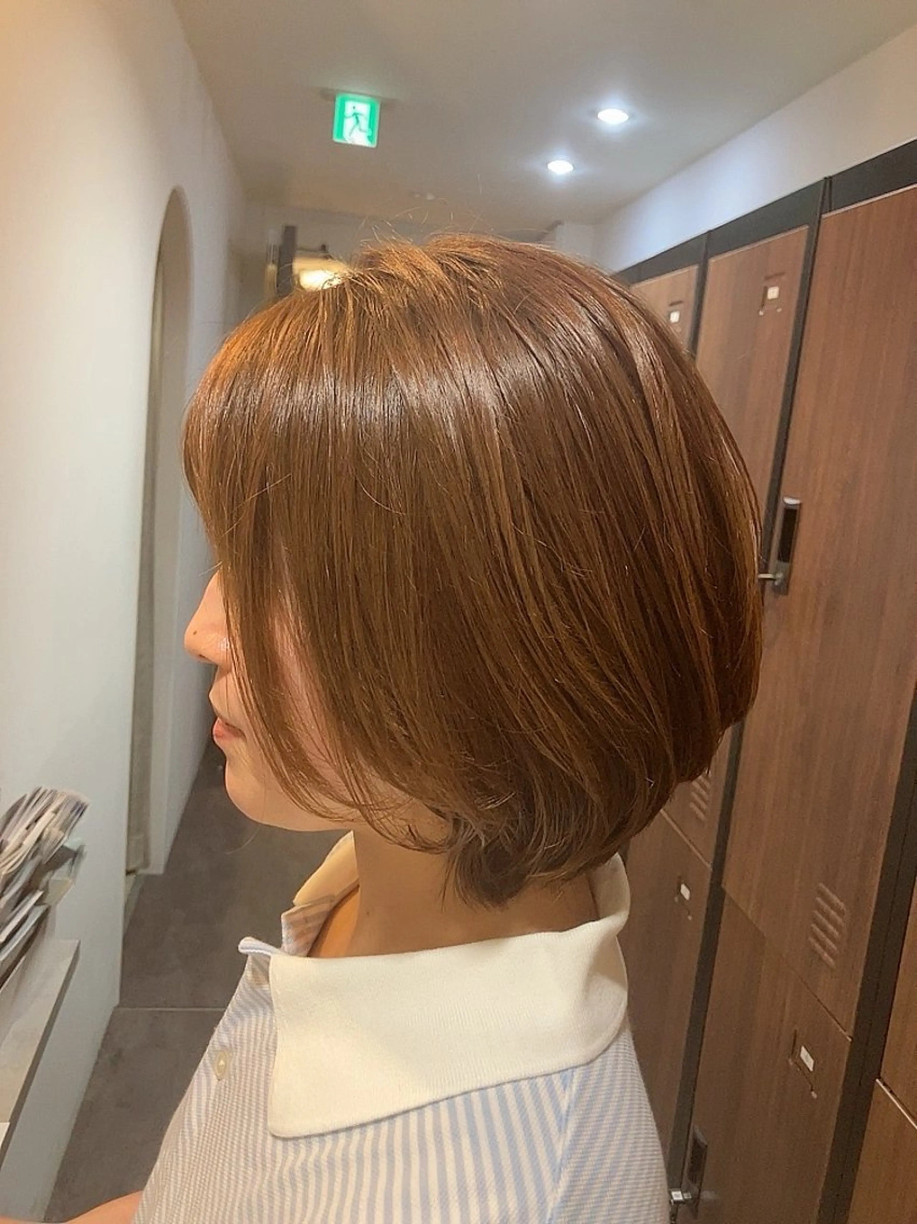 ショート カラー カット ヘアカラー TAYA 心斎橋所属・山本 聖真のヘアスタイル
