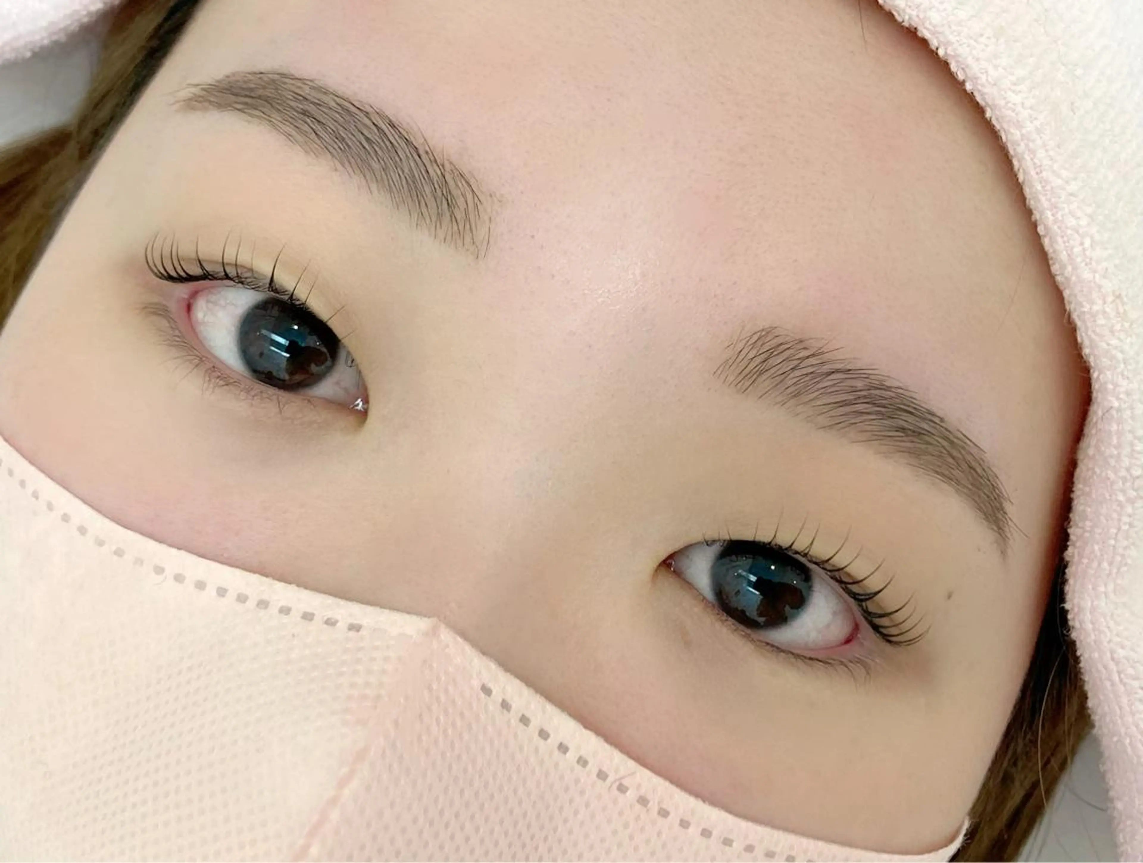 マツエク・マツパ アイブロウ 一重×まつ毛パーマ マツパ Privatesalon tan＊tan【プライベートサロン　タンタン】所属・塚田 里香のマツエク・マツパデザイン