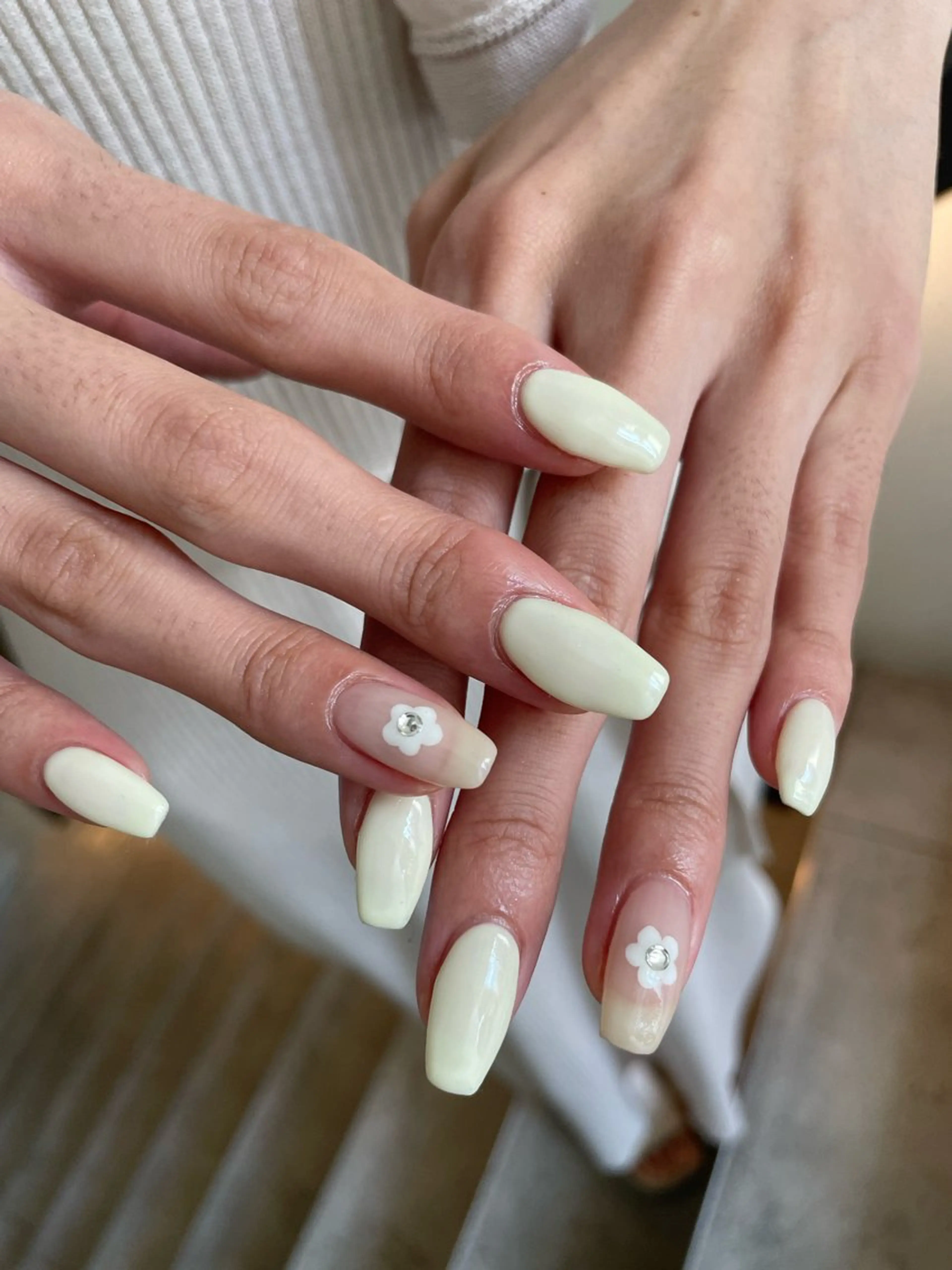 ネイル ハンドネイル 【淡色color/ nail】maikoのネイルデザイン