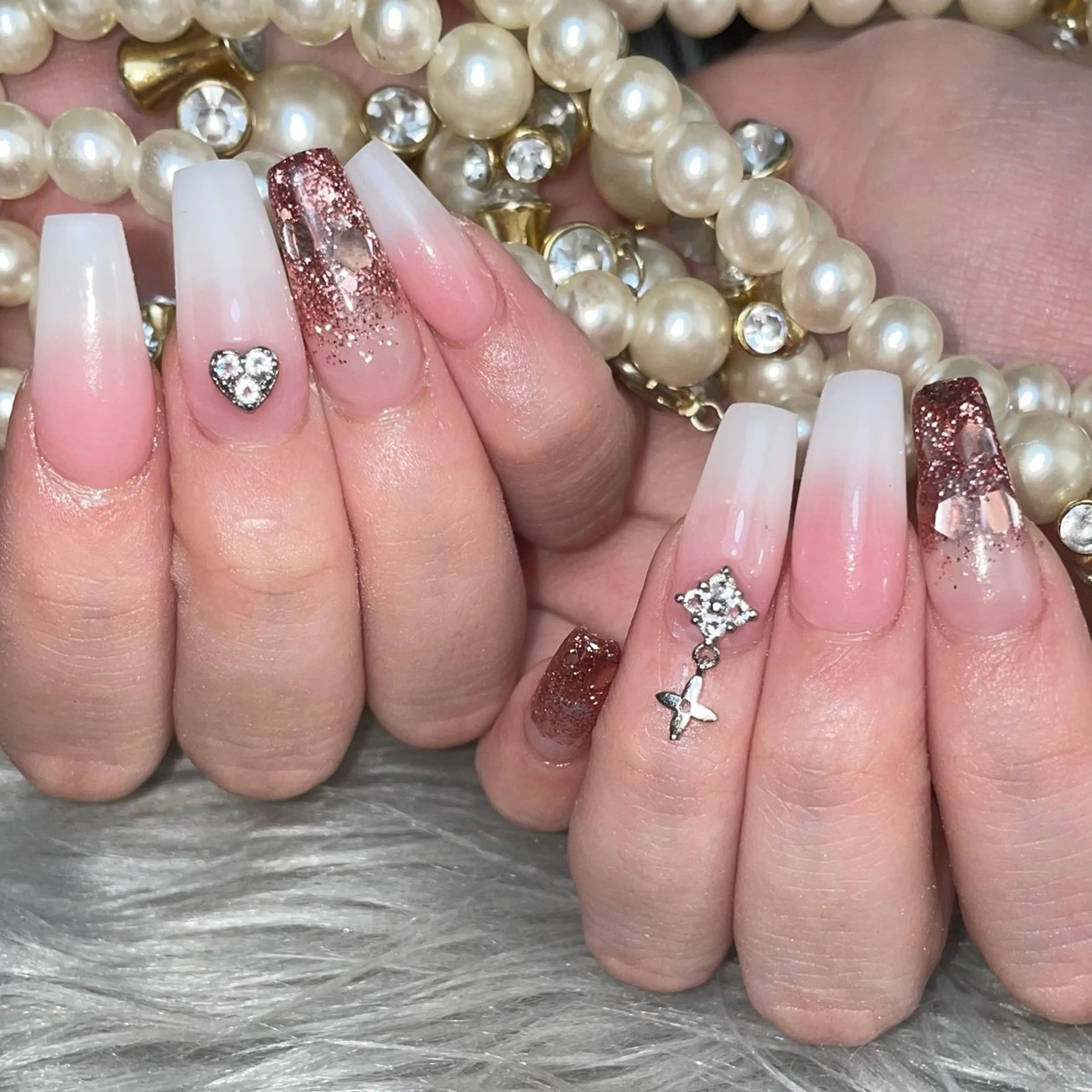 ネイル ハンドネイル ネイルサロンfeel茂原店所属・Feel ‪‪☺︎‬Yuriaのネイルデザイン