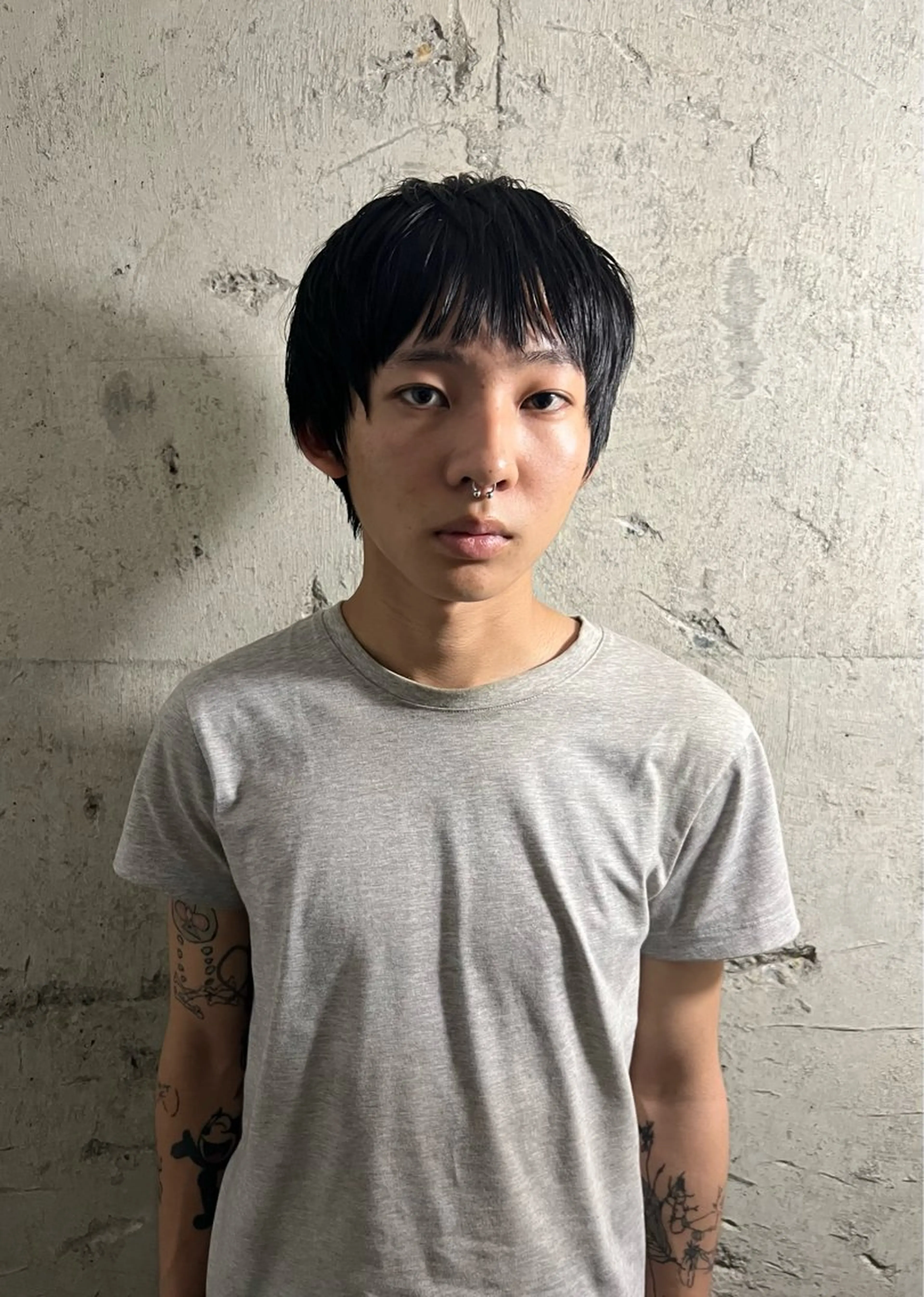 メンズカットの写真