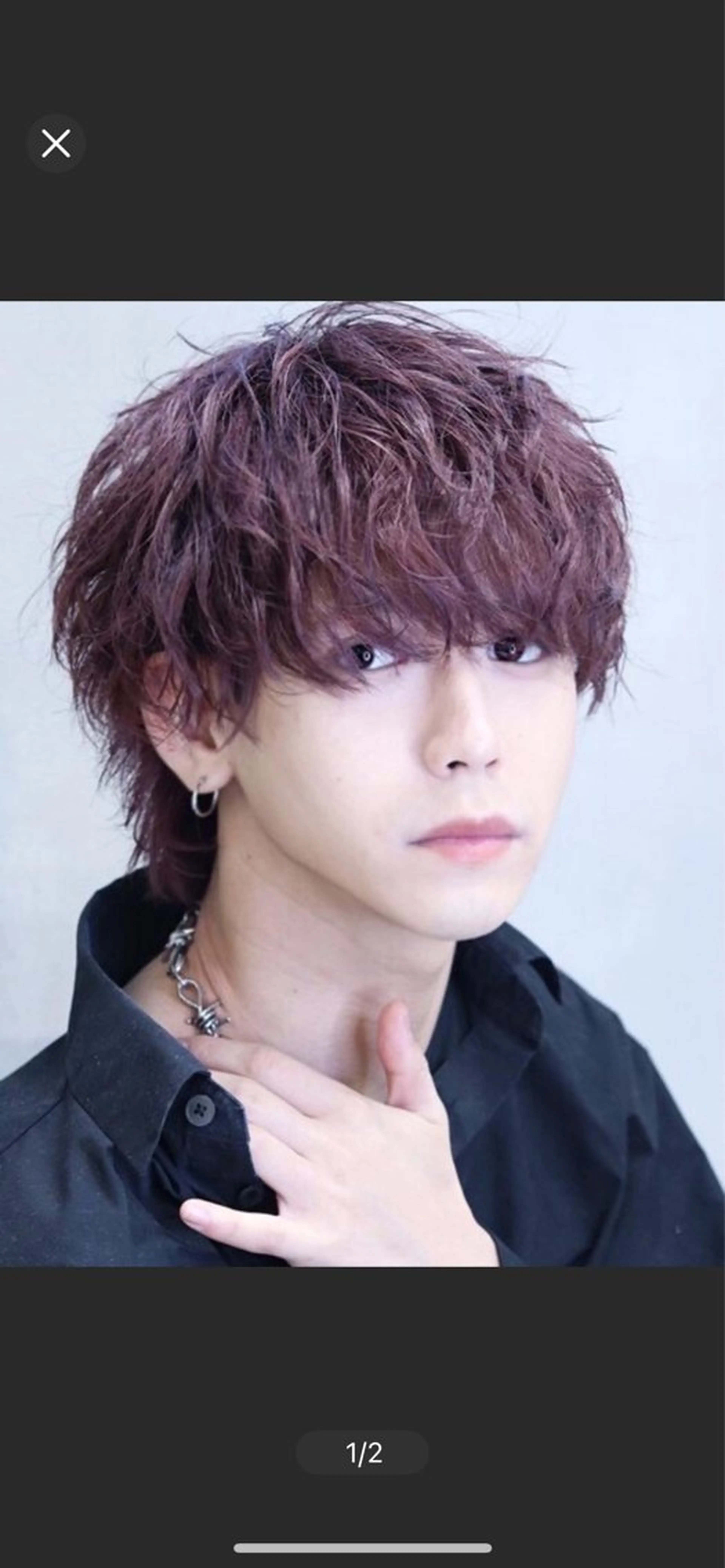 カラー ブリーチ1000円〜 メンズ特化板倉高史郎のヘアスタイル