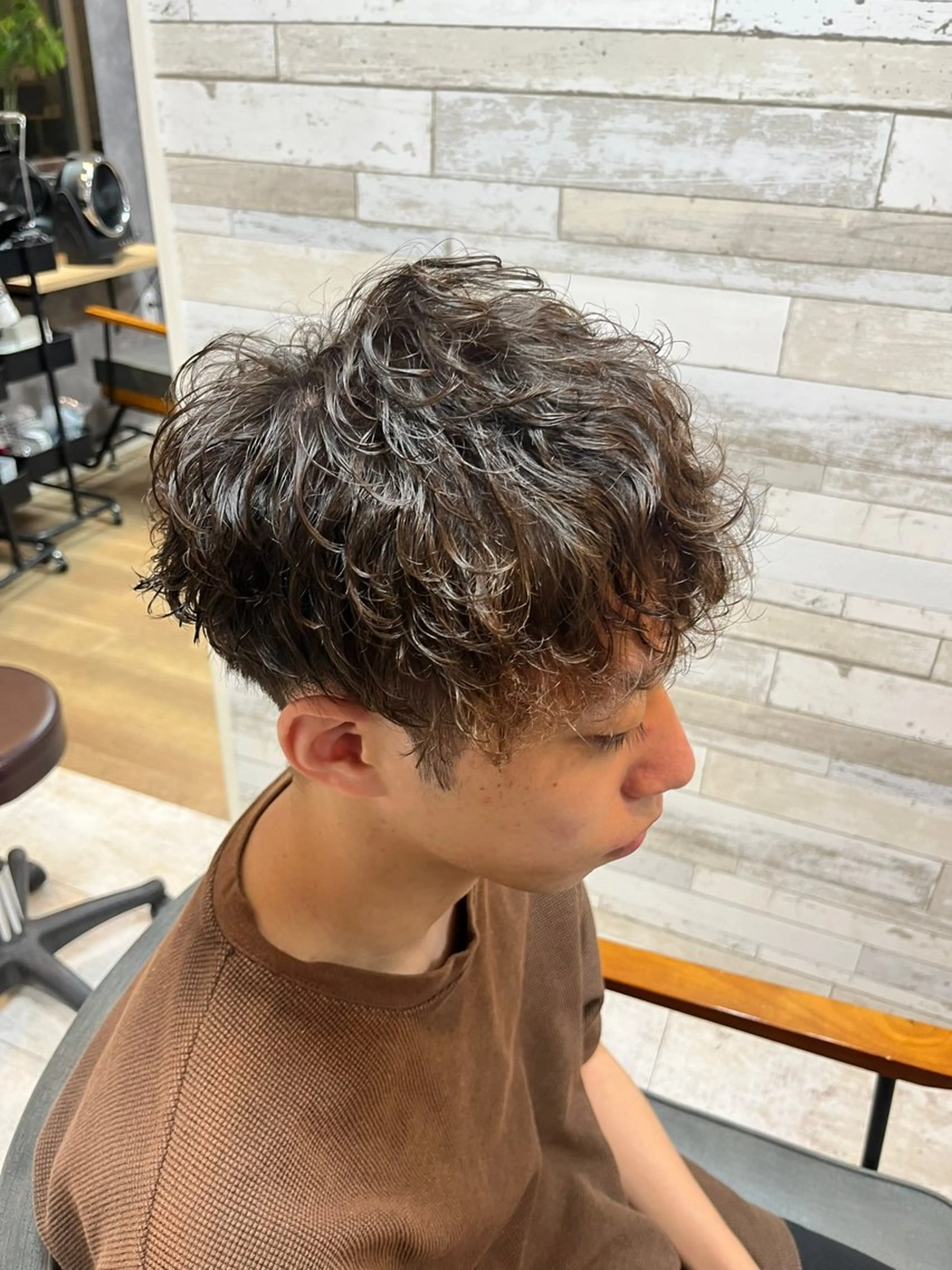 【メンズ限定】メンズカット+メンズパーマ+スキャルプシャンプーの写真