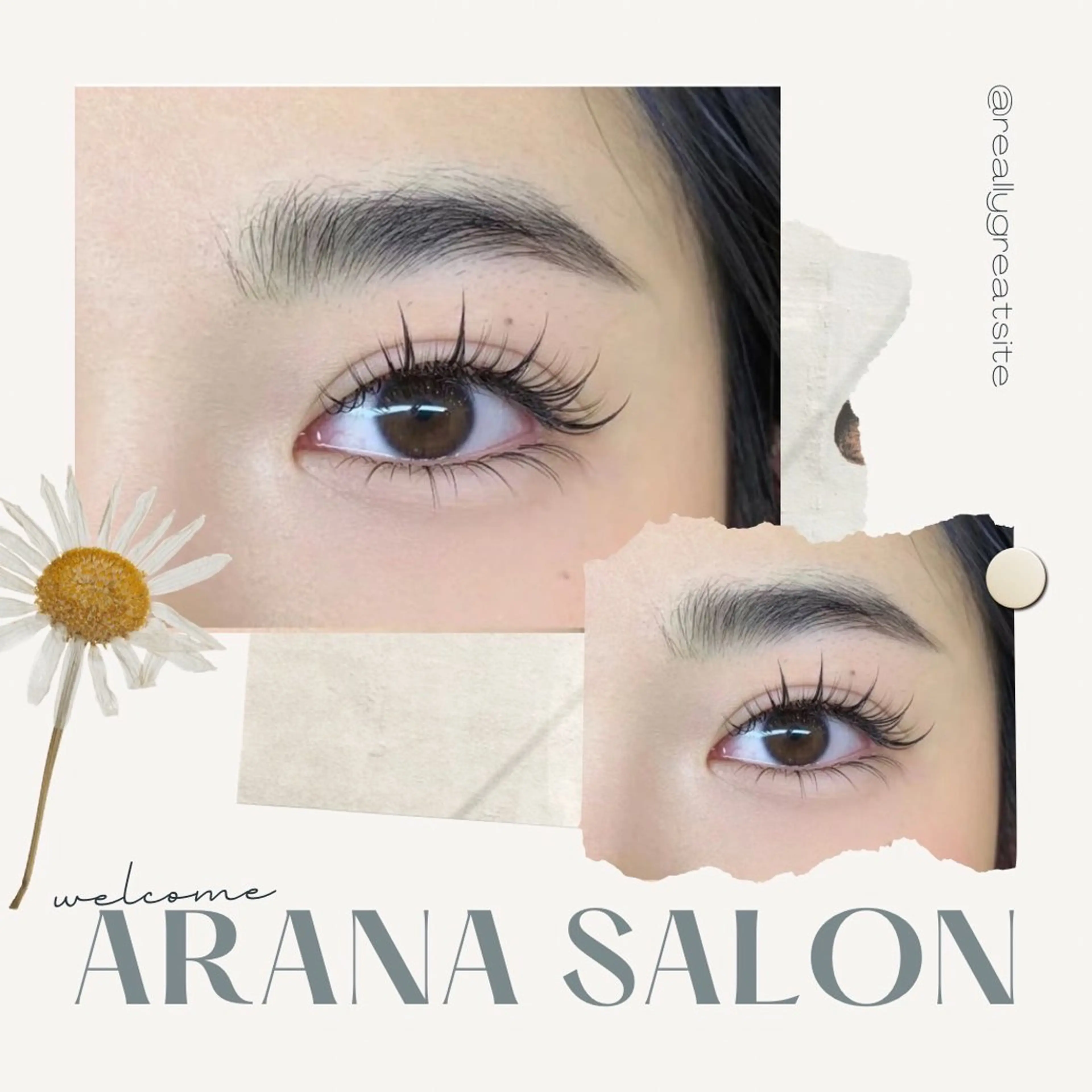 マツエク・マツパ Aranasalon 新宿店のマツエク・マツパデザイン