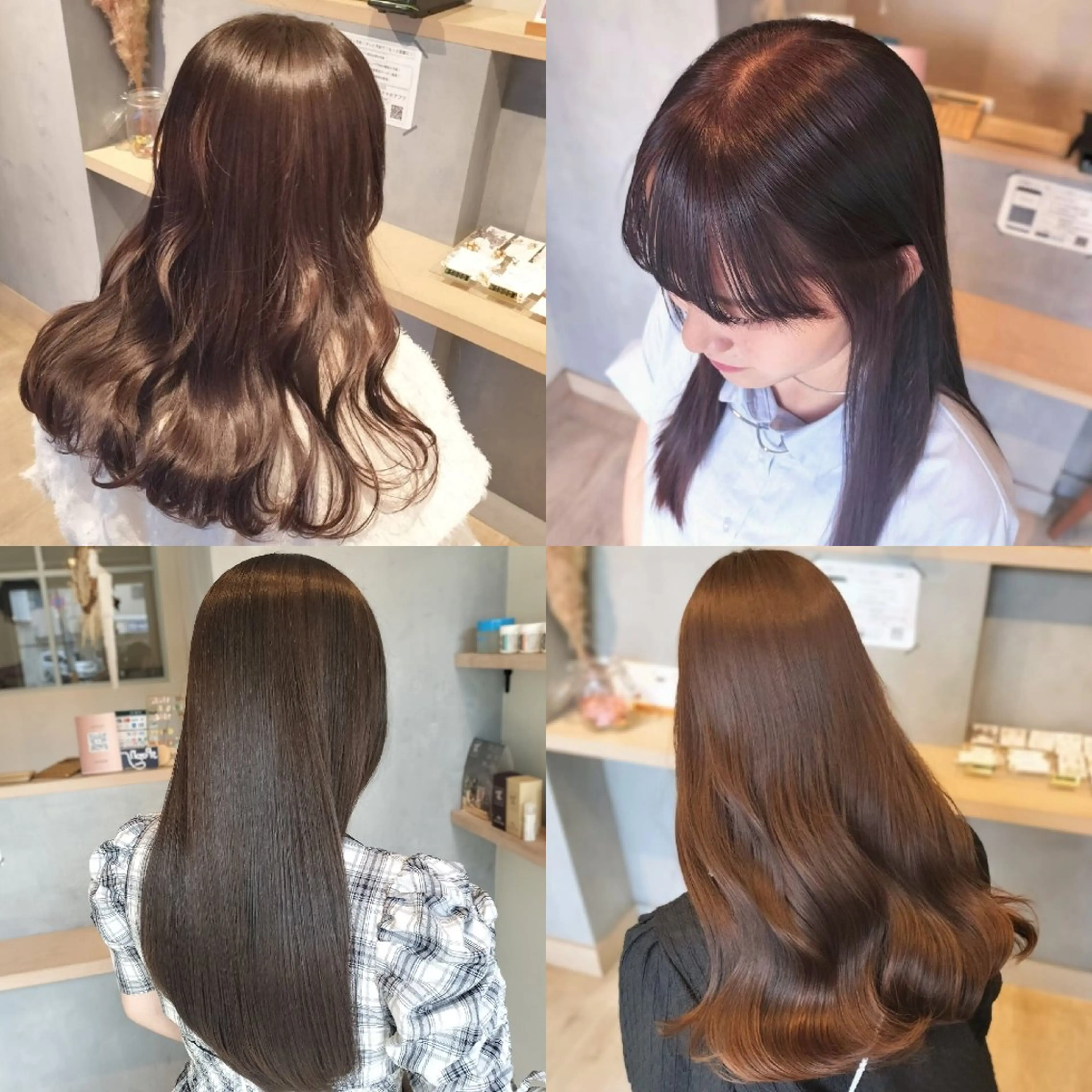 カラー ヘアカラー ROCCO ひなこのヘアスタイル